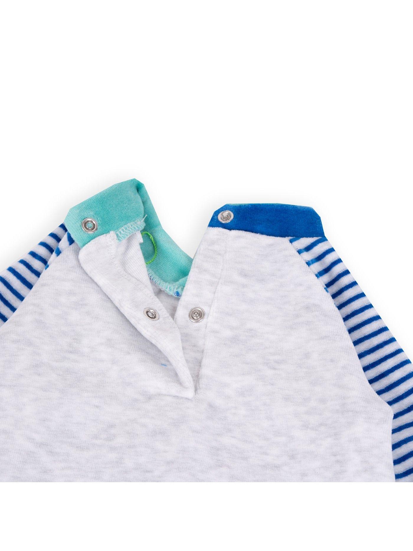 Conjunto Bebé Niño Azul eléctrico Pillin (PVA313-24AZR)-2