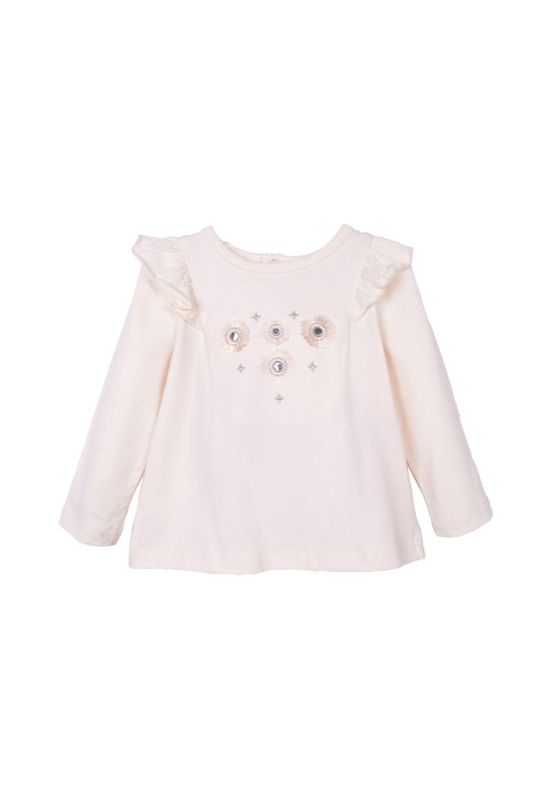 Polera   Pillin Blanco Niña (PVD639-26CRU)-0