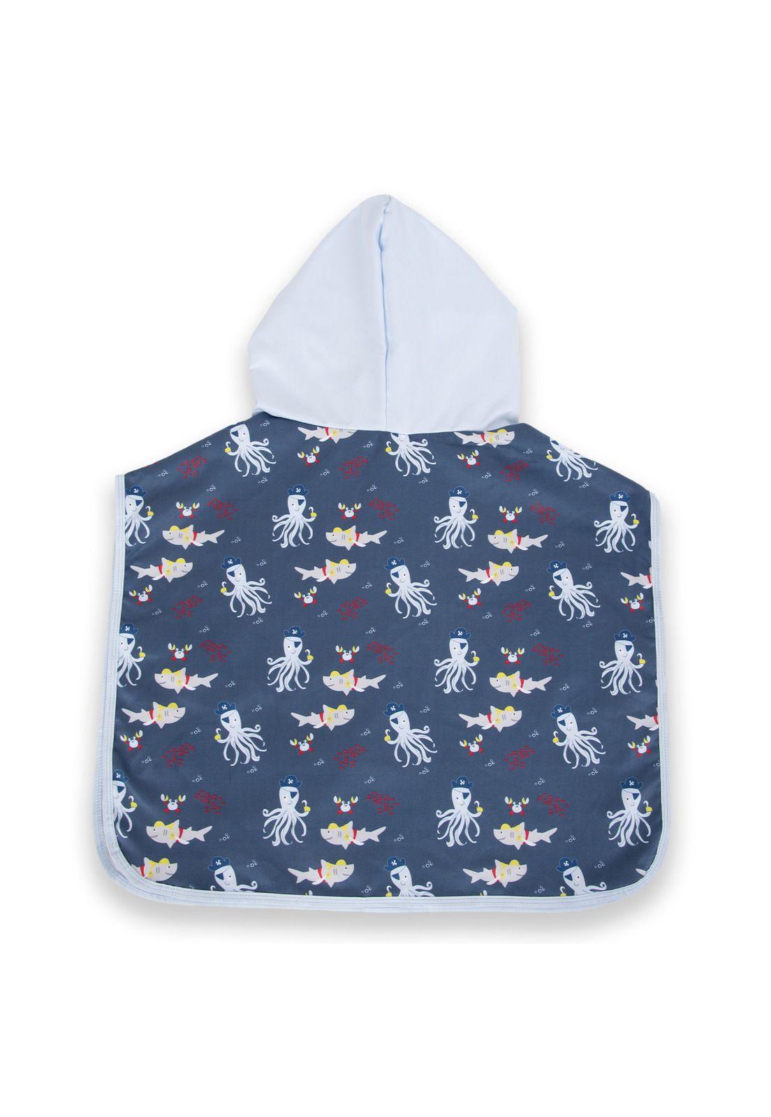 Toalla Bebé Niño Azul marino Pillin (PAA801-24AZM)-2