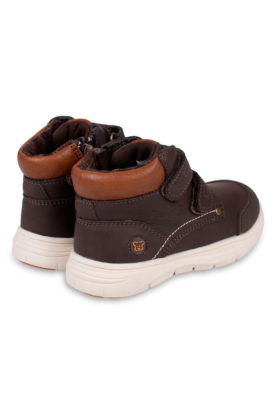 Botin  Niño Café Pillin (PZD310-26CAF)-2