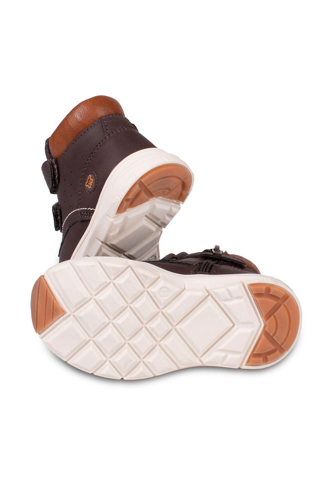 Botin  Niño Café Pillin (PZD310-26CAF)-3