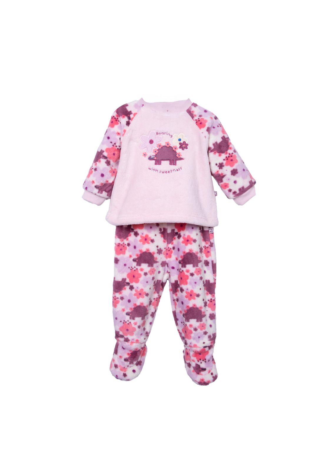 Pijama  Rosado Niña Pillin (PVD410-26LIL)-0