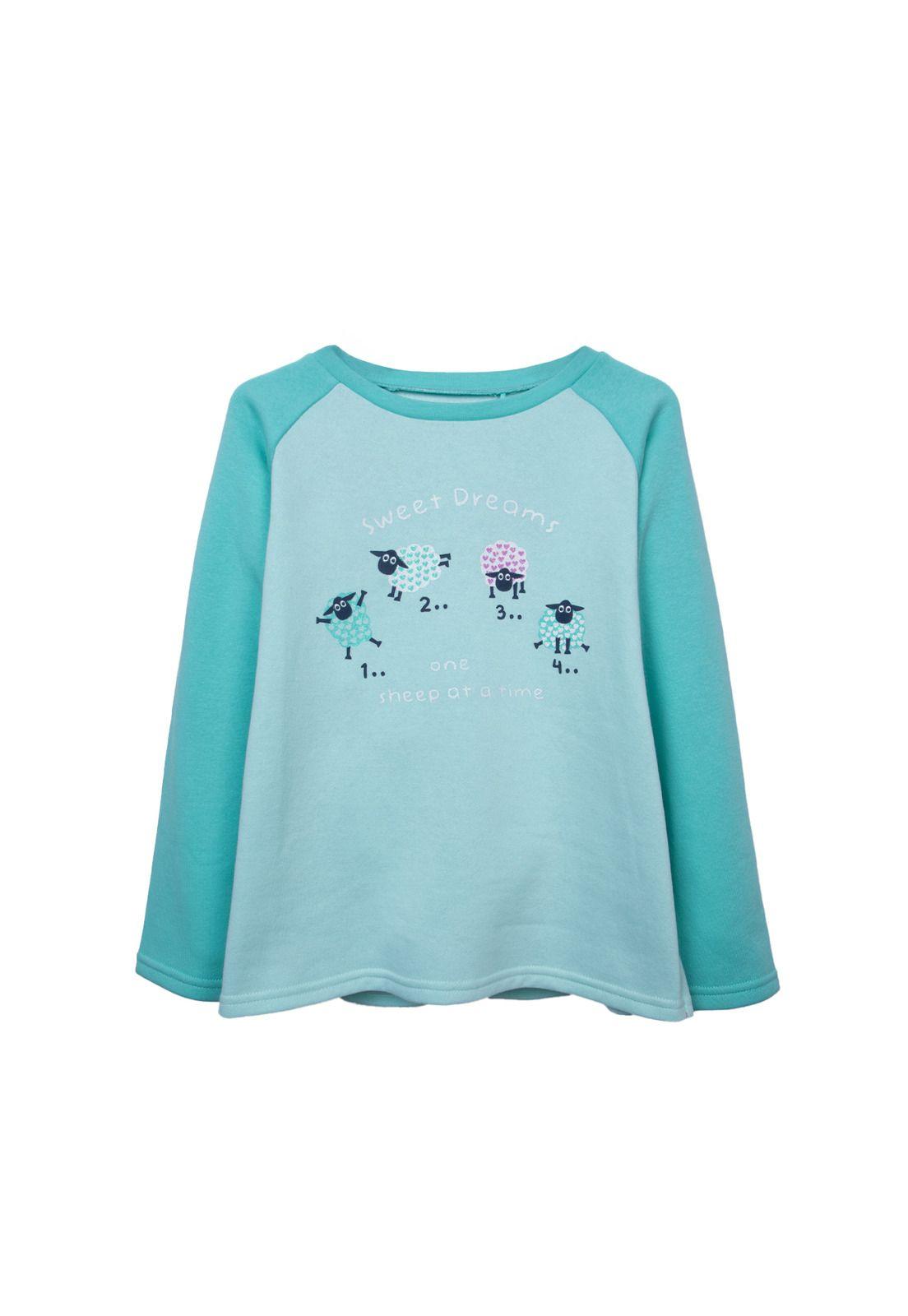 Pijama  Azul Niña Pillin (PVD408-26AQU)-0