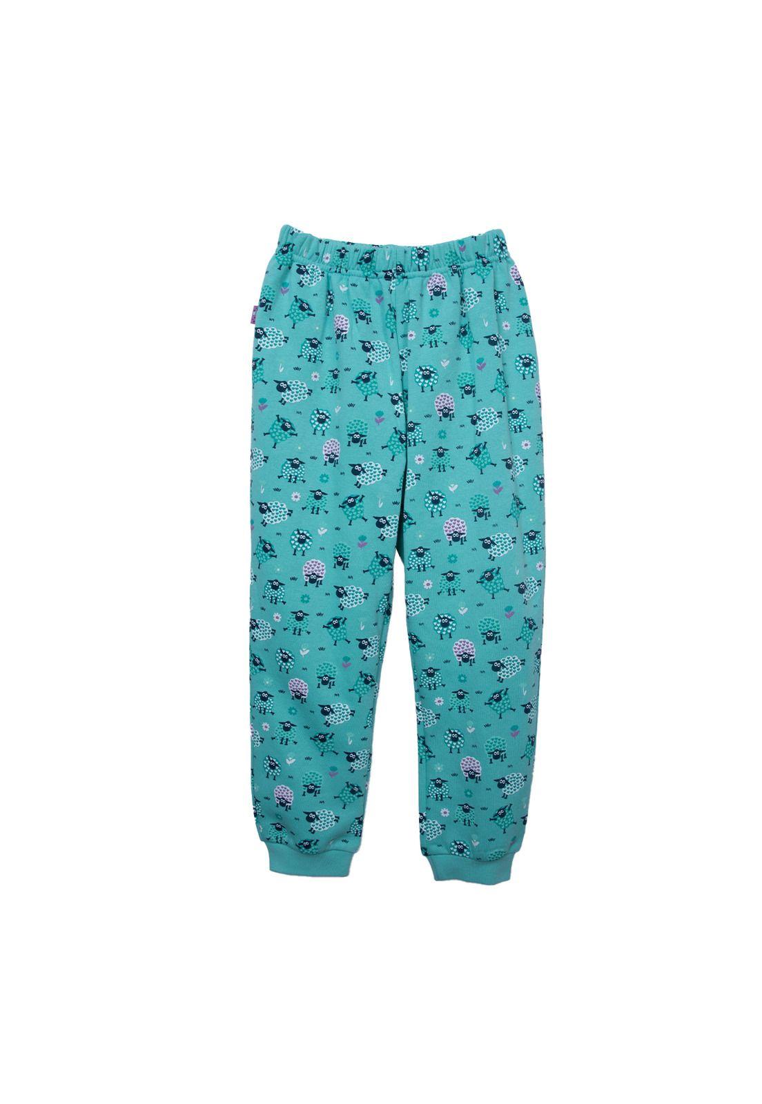 Pijama  Azul Niña Pillin (PVD408-26AQU)-2