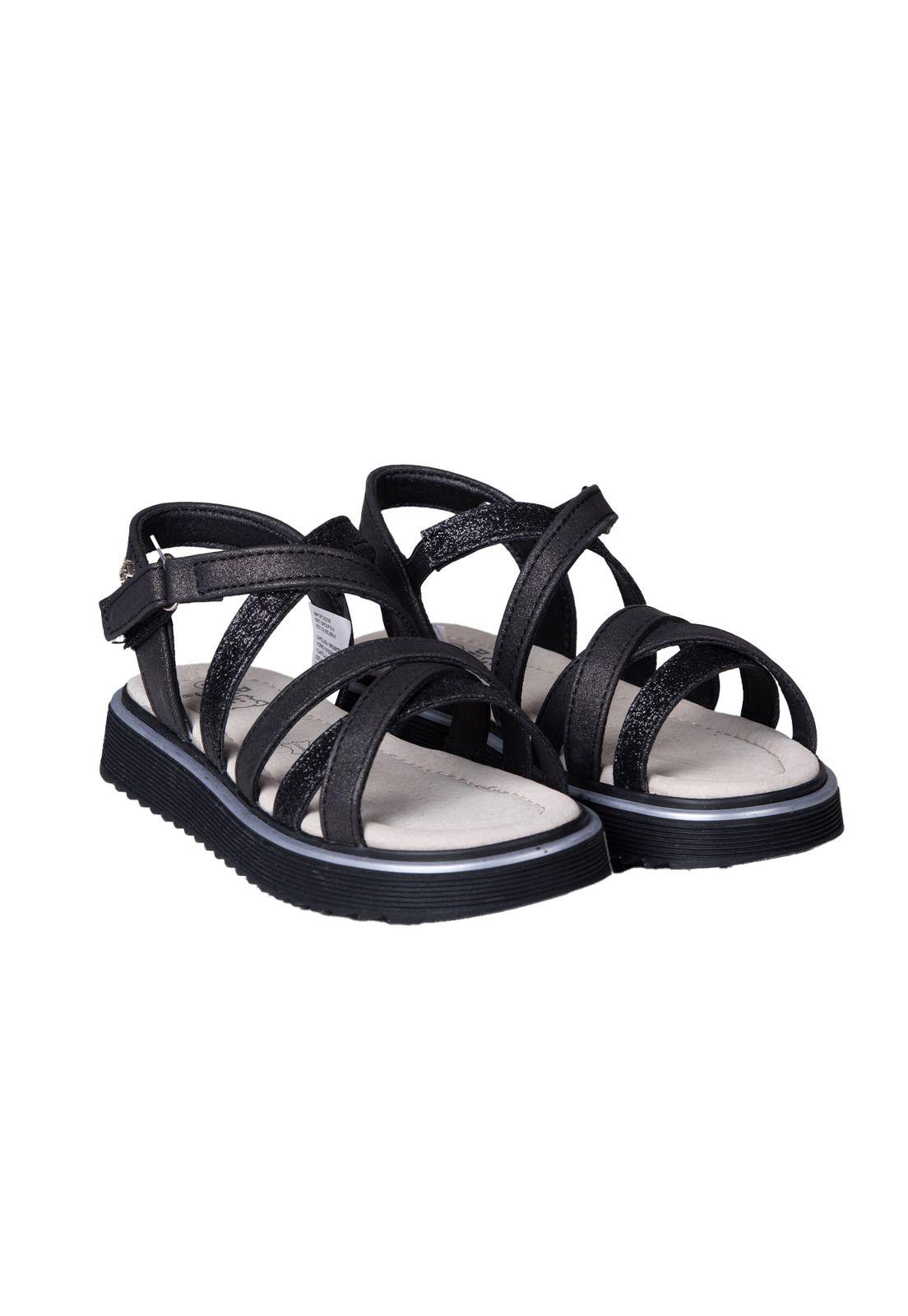 Sandalias Niña Negro Pillin (PZC406-25NEG )-0