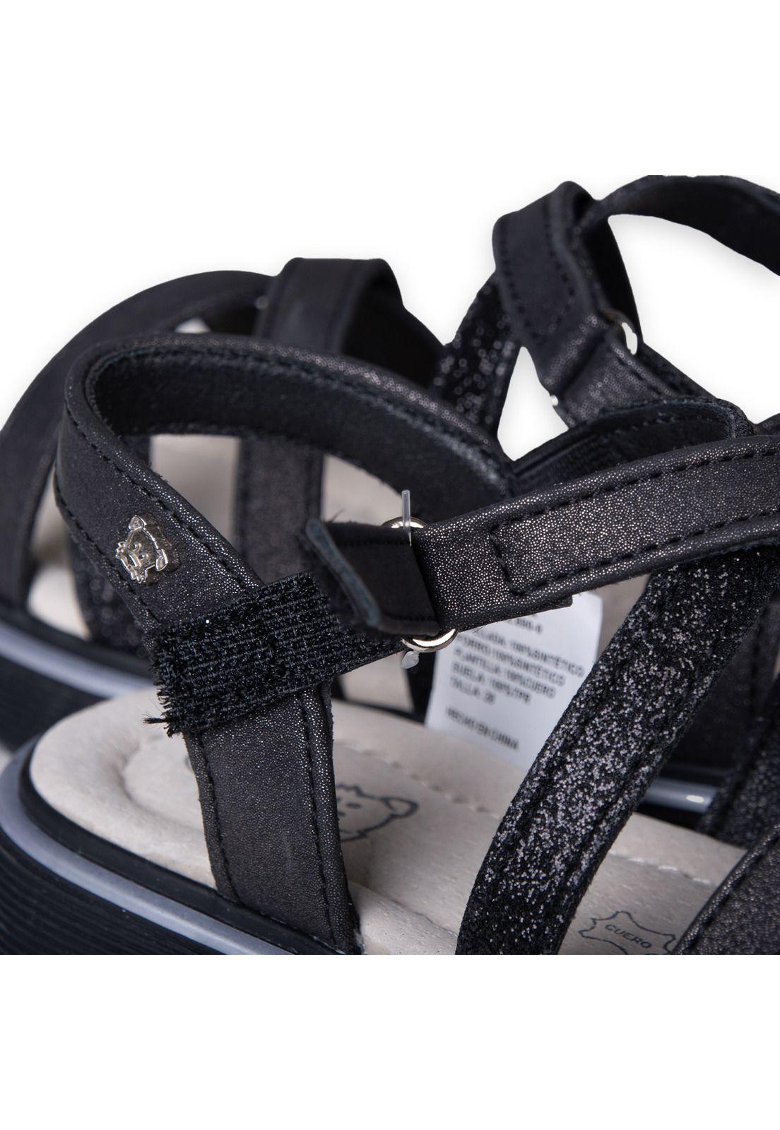 Sandalias Niña Negro Pillin (PZC406-25NEG )-4