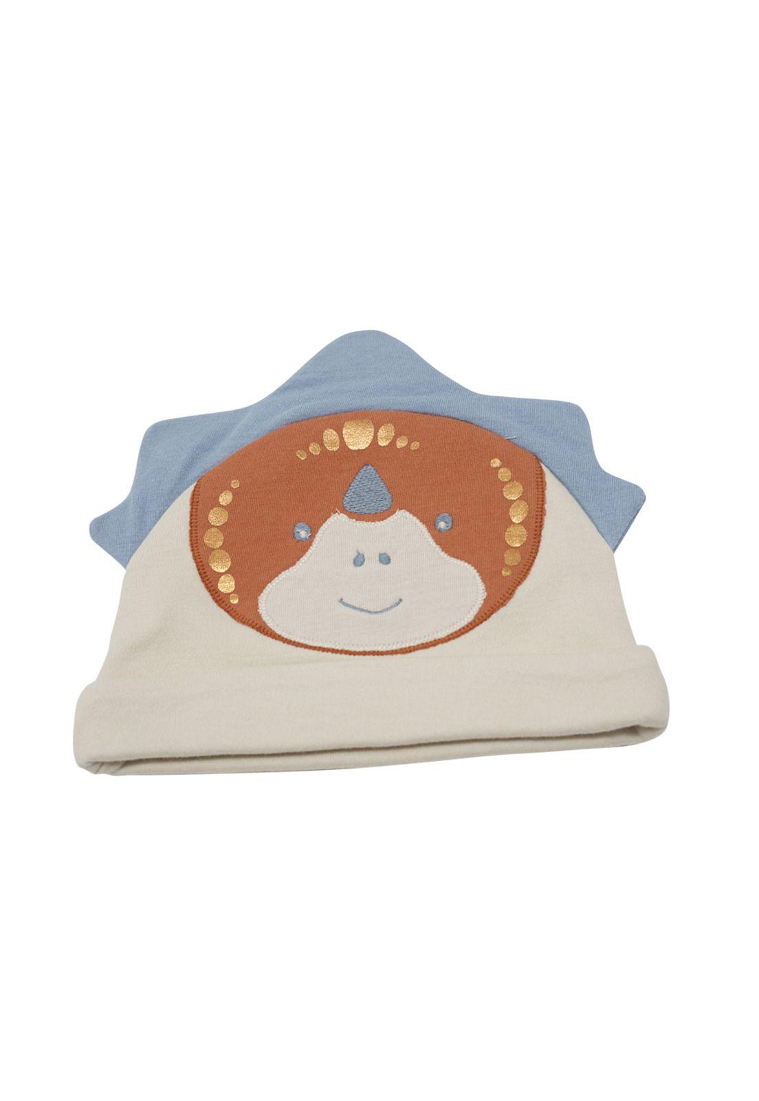 Pack 2 Pcs Gorro Bebé Niño Estampado Multicolor Pillín-2