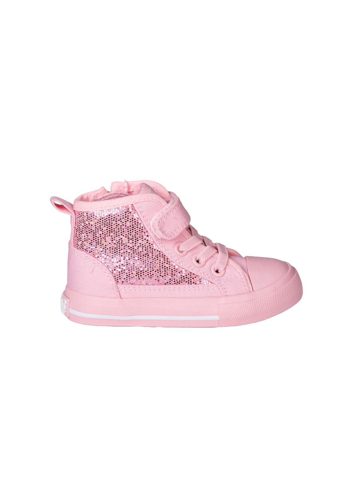 Zapatillas Bebé Niña Rosado Pillin (PZC502-25ROS )-1