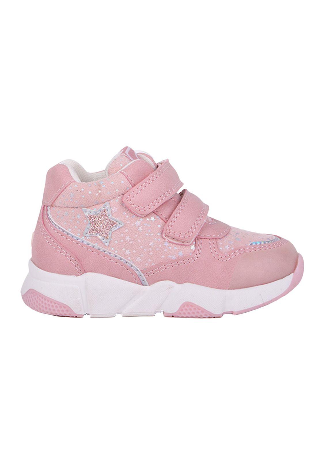 Zapatillas Bebe Niña Rosado Pillin-2