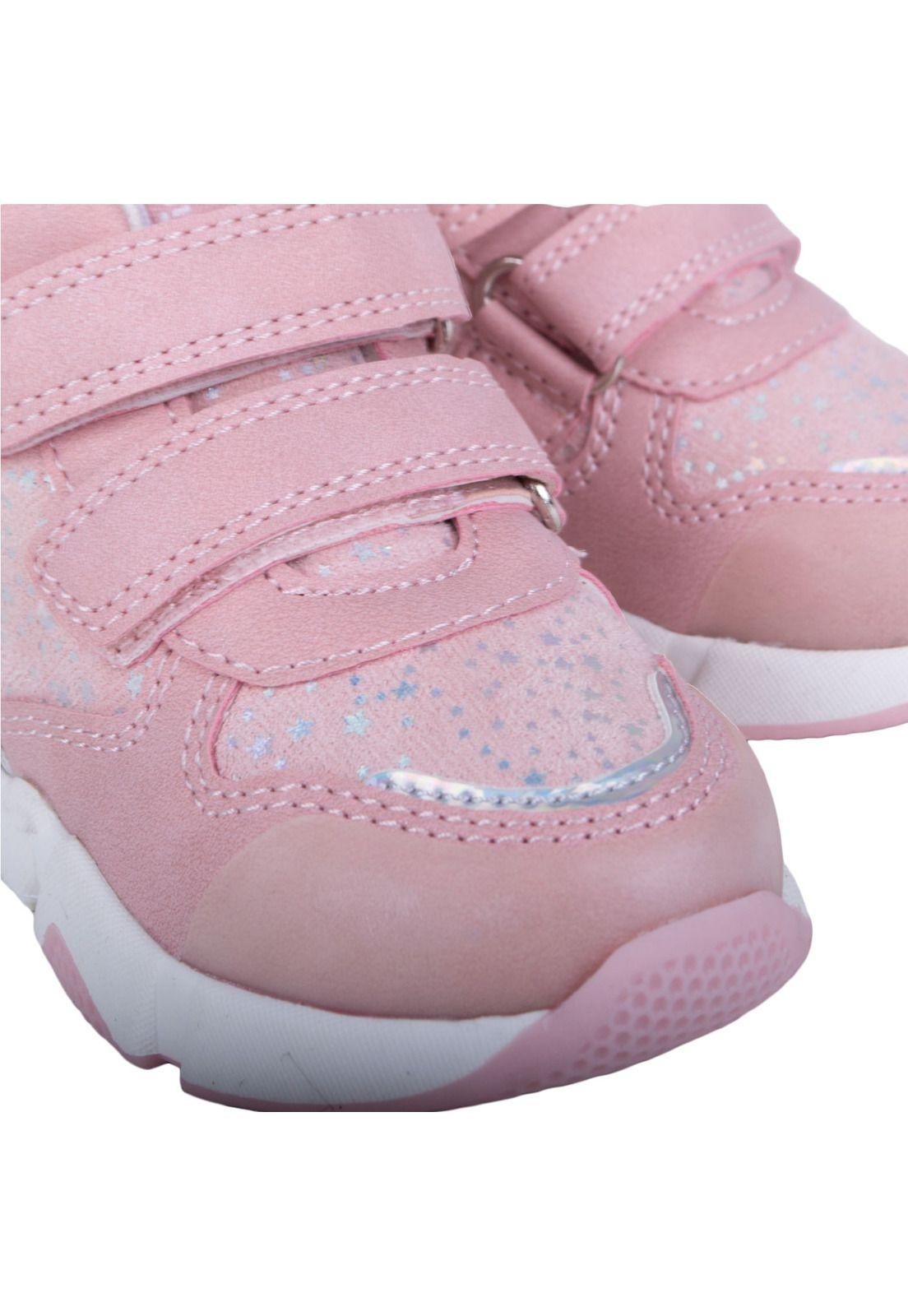 Zapatillas Bebe Niña Rosado Pillin-4