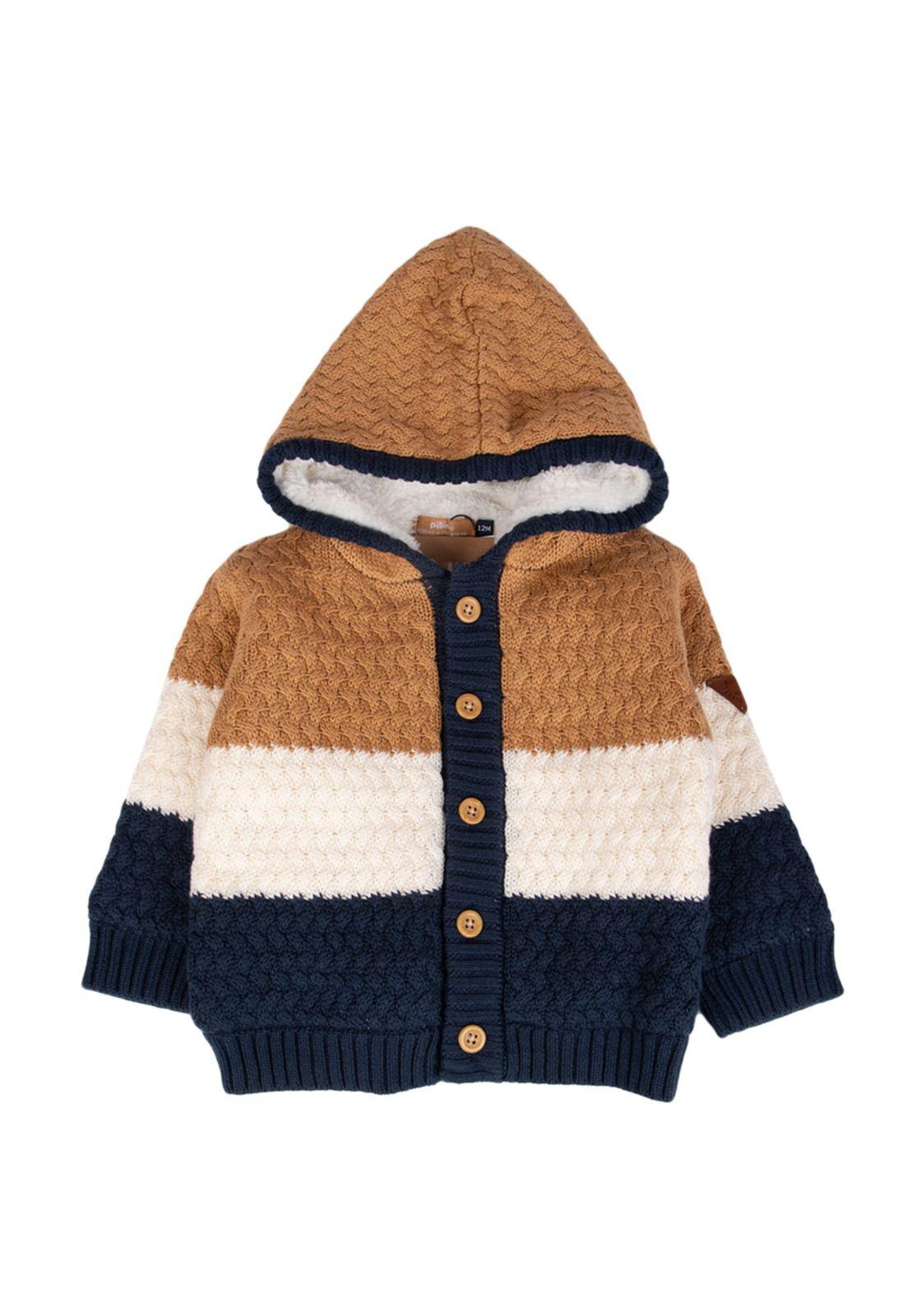 Chaleco Bebe  Café Pillin ( PVB919-25CAF )-0