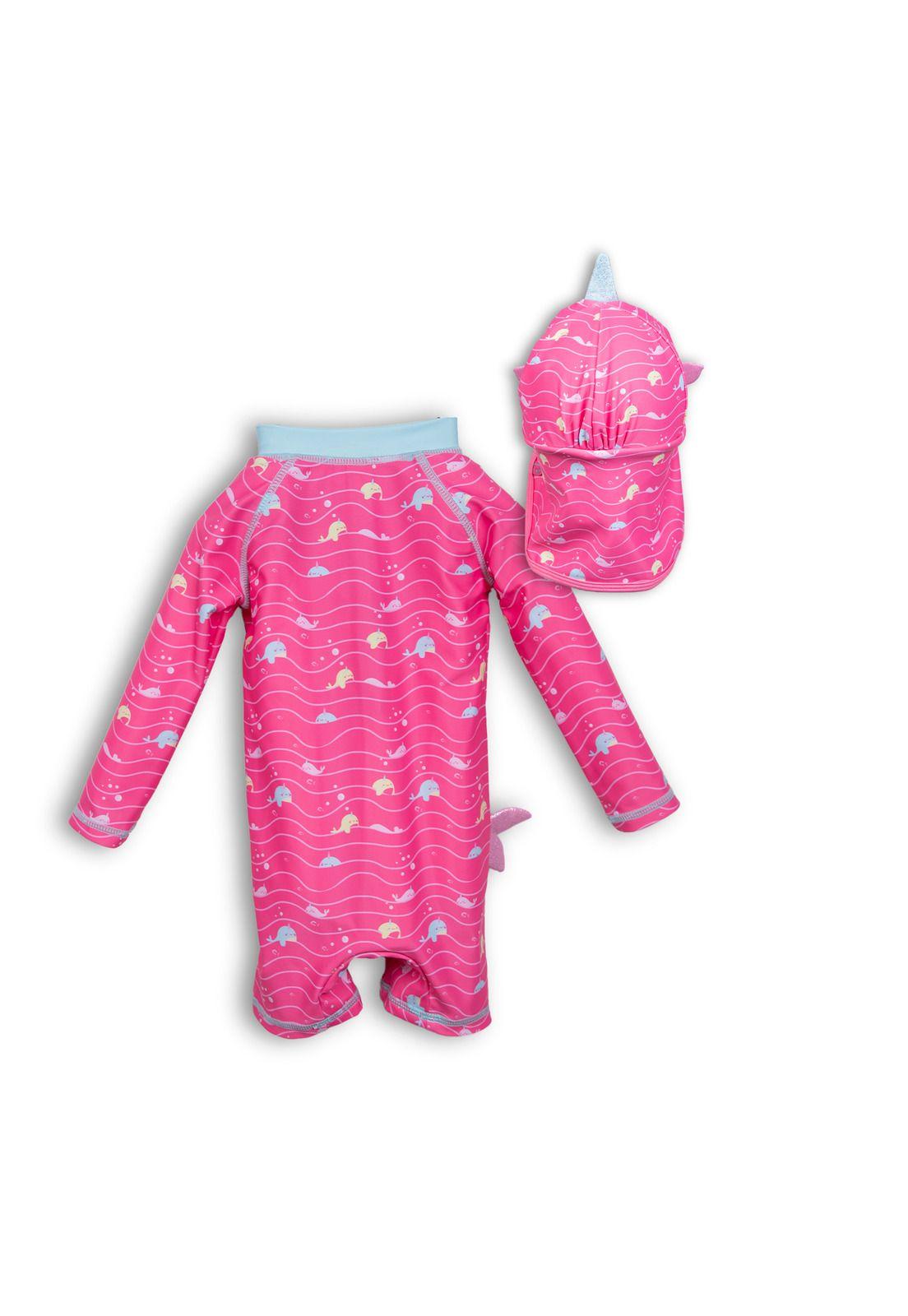 Traje de Baño Bebe  Fucsia Pillin (PVC855-25FUC)-3