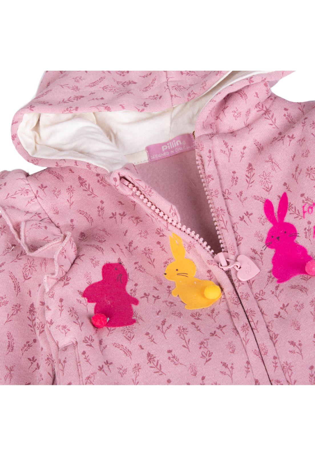 Buzo Bebe  Rosado Pillin ( PVB528-25ROS )-1