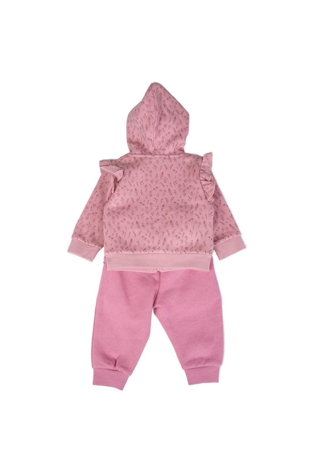 Buzo Bebe  Rosado Pillin ( PVB528-25ROS )-3