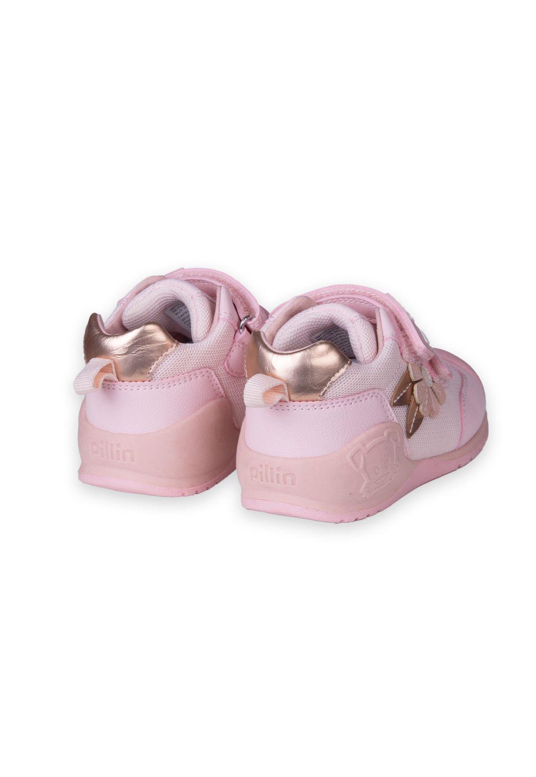 Zapatillas Recién Nacido Niña Rosado Pillin (PZC204-25ROS )-2