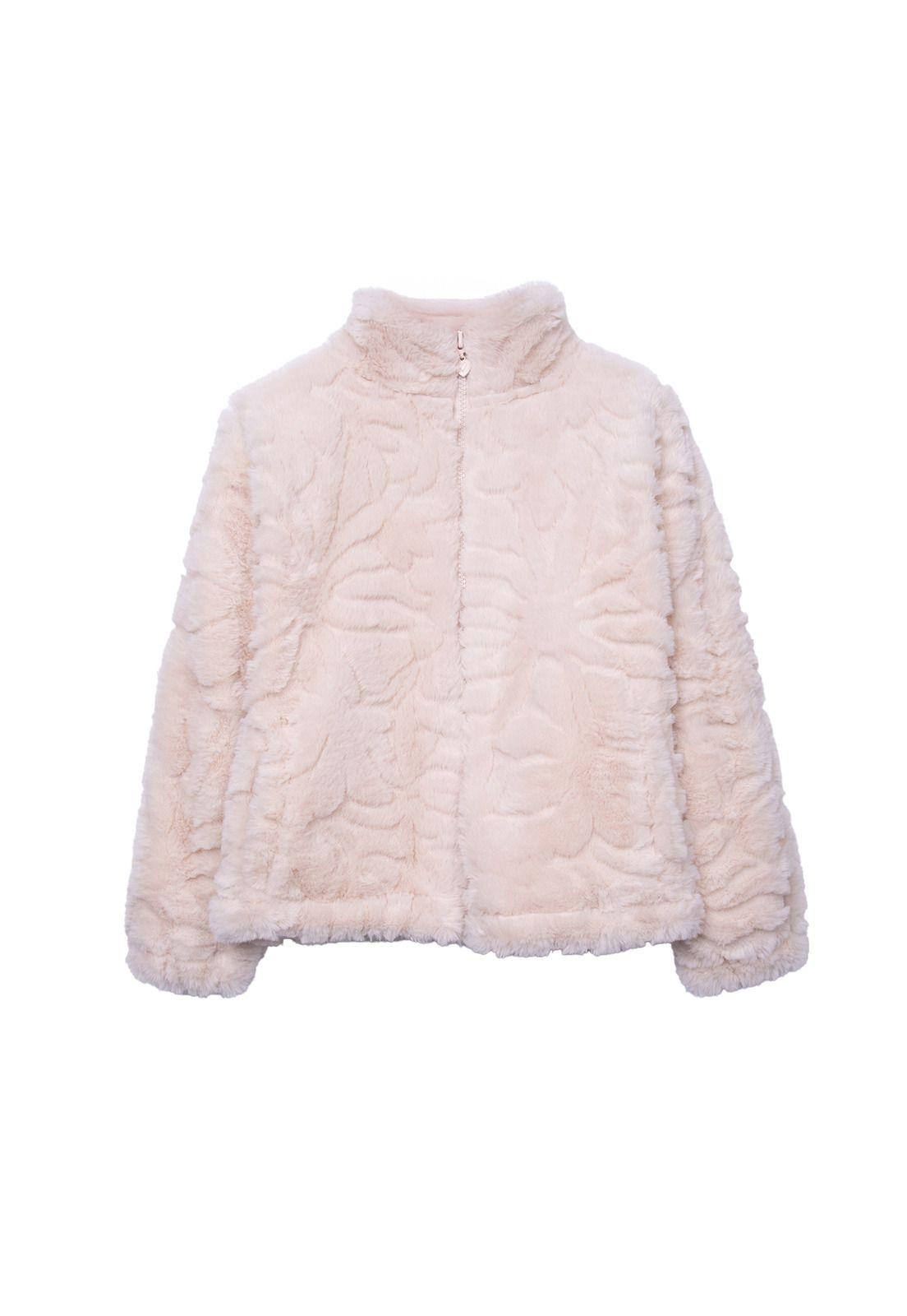 Polerón  Blanco Niña Pillin (PVD557-26BEI)-0