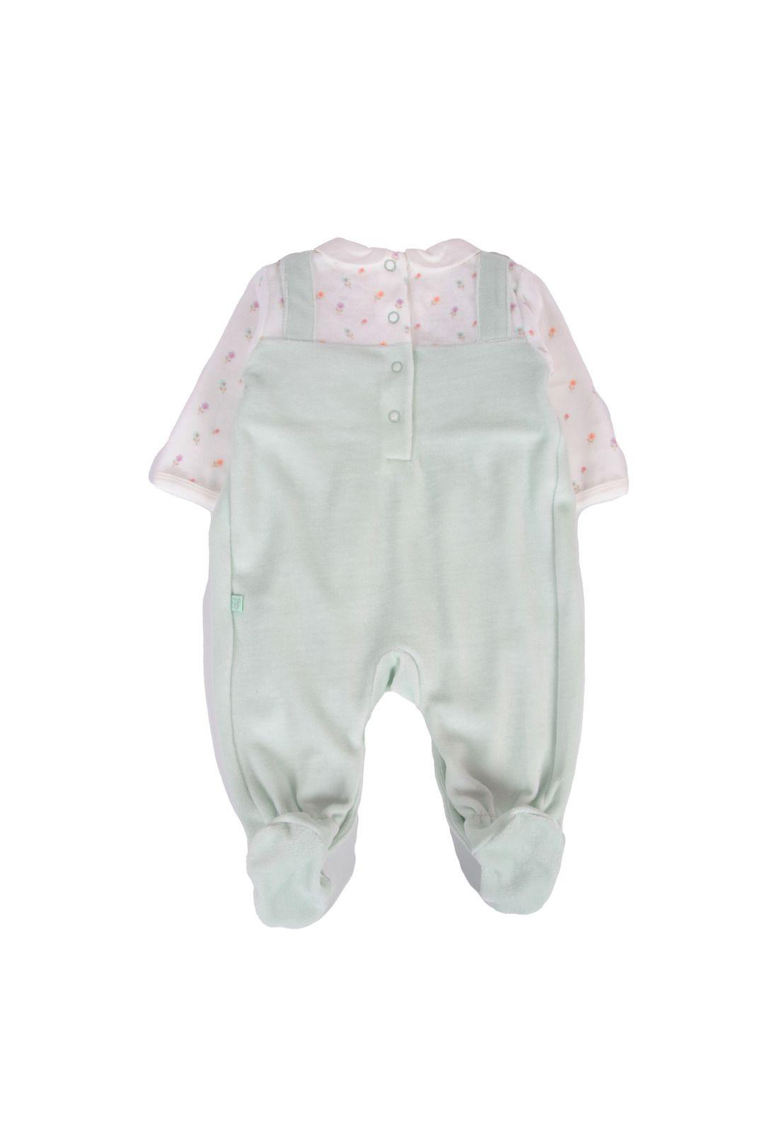 Osito Bebe  Azul Pillin ( PVB305-25AQU )-3