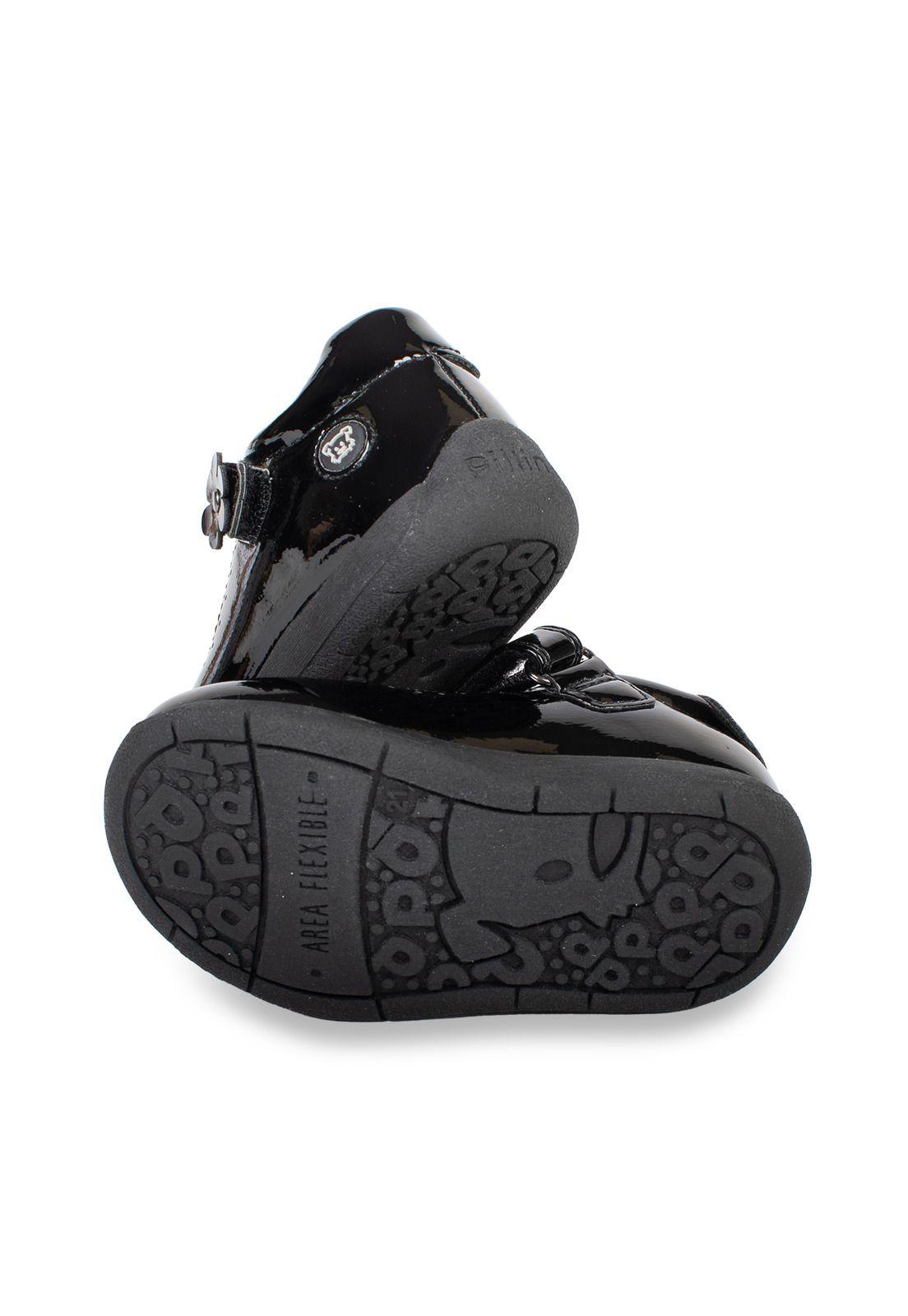 Ballerina  Niña Negro Pillin (PZD213-26NEG)-3