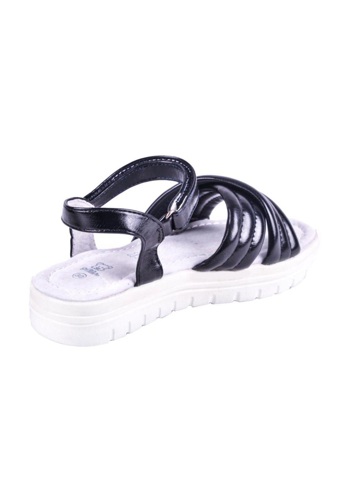 Sandalias Niña Negro Pillin-2