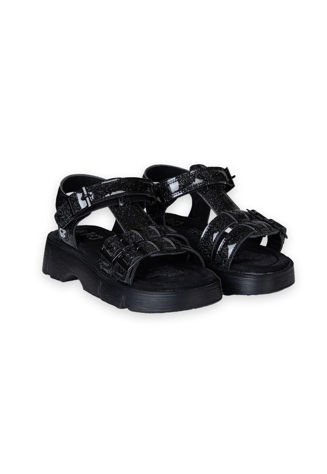 Sandalias Niña Negro Pillin (PZC405-25NEG )-0