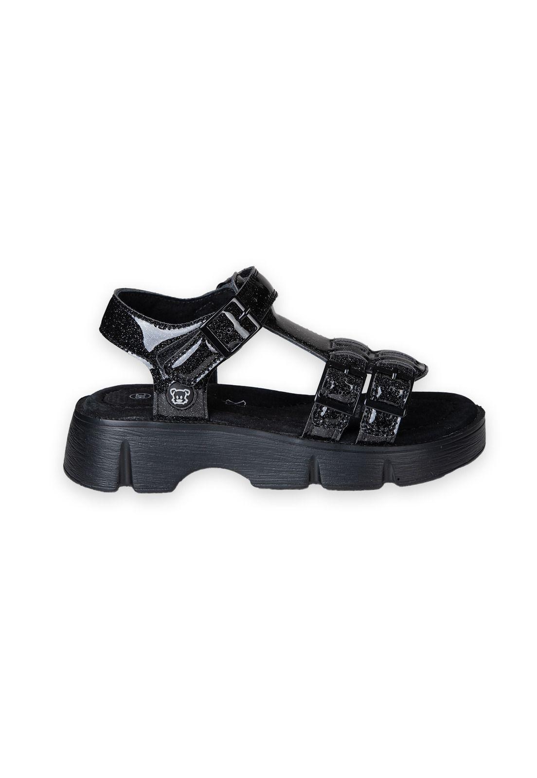 Sandalias Niña Negro Pillin (PZC405-25NEG )-1
