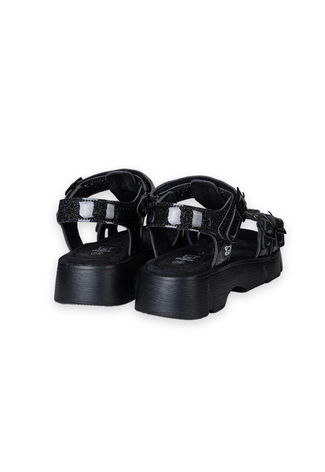 Sandalias Niña Negro Pillin (PZC405-25NEG )-2