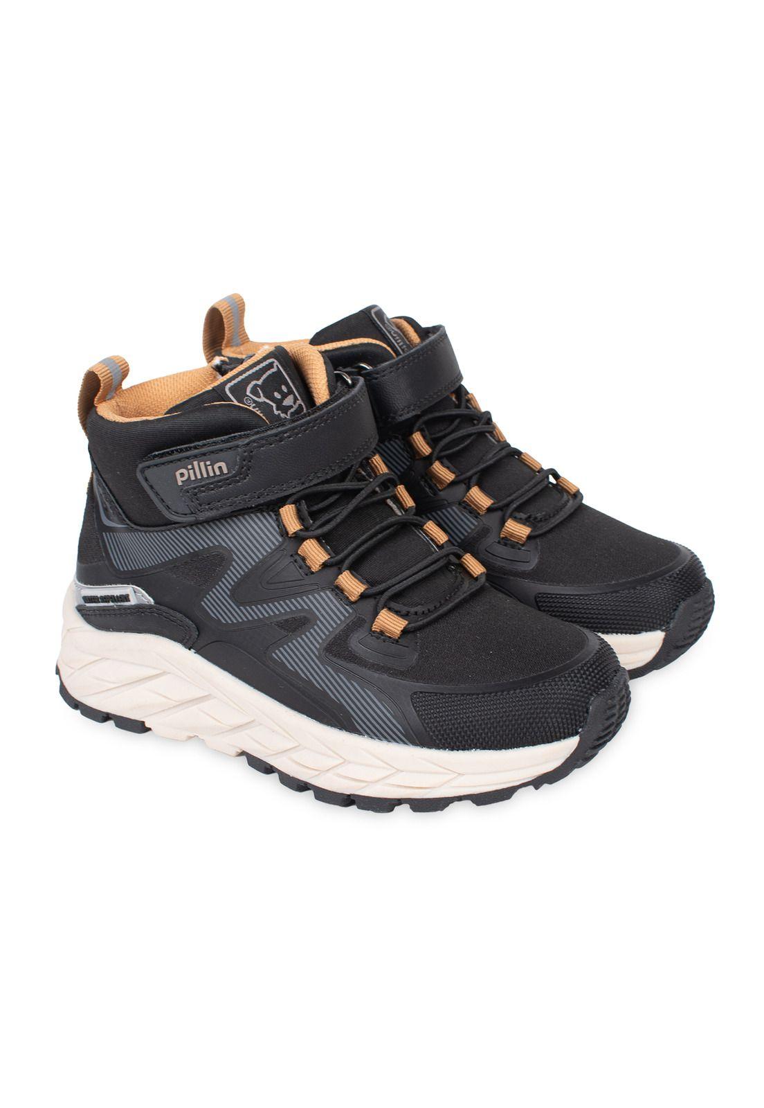 Bototo Niño Negro Pillin (PZD610-26NEG)-0