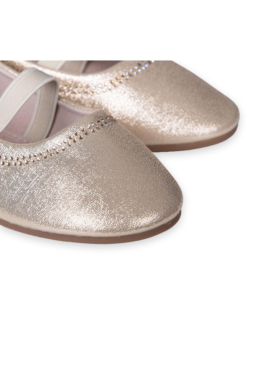 Ballerina Niña Dorado Pillin (PZC212-25DOR )-4