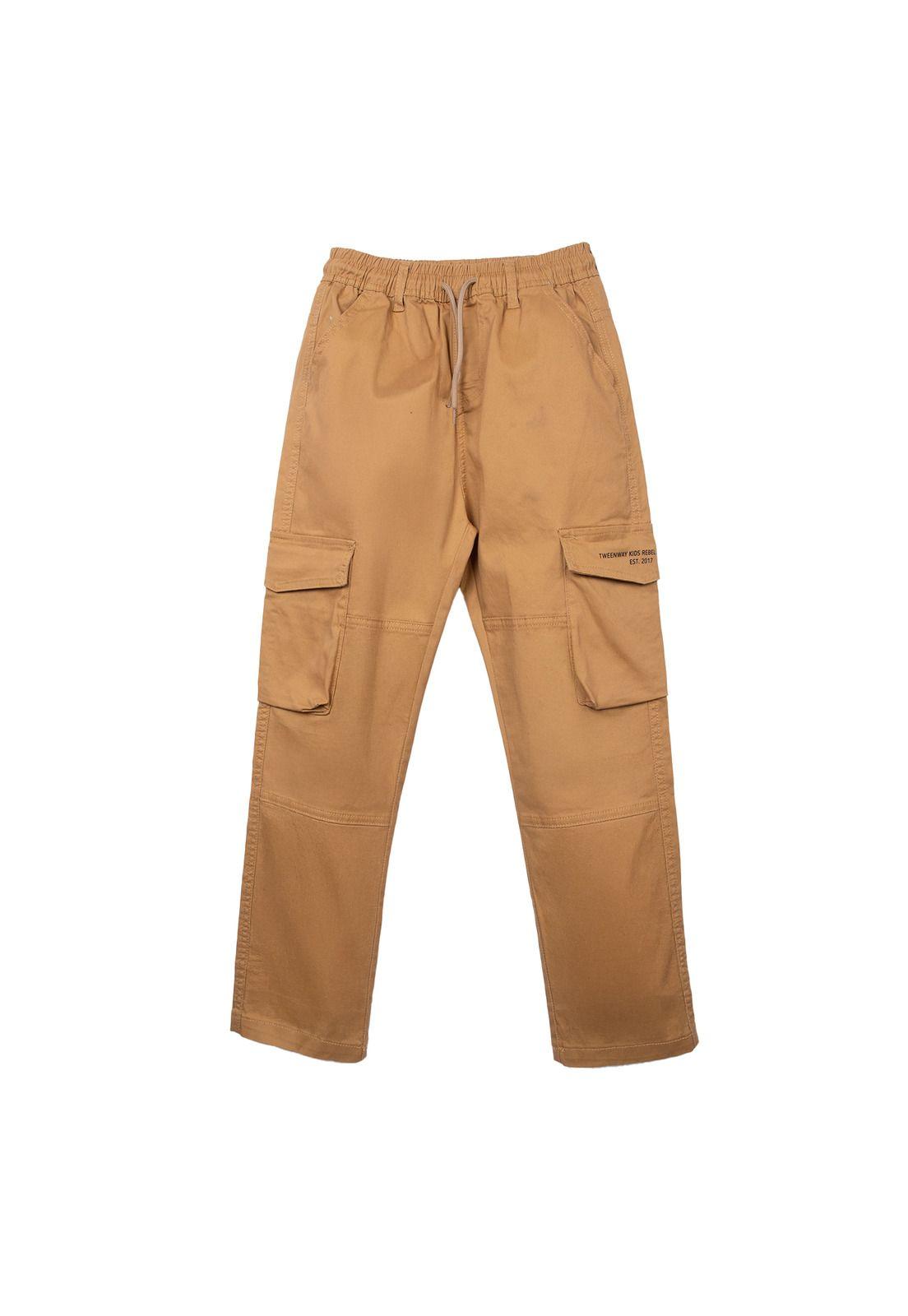 Pantalón  Pillin Café Niño (TVD809-26CAQ)-0