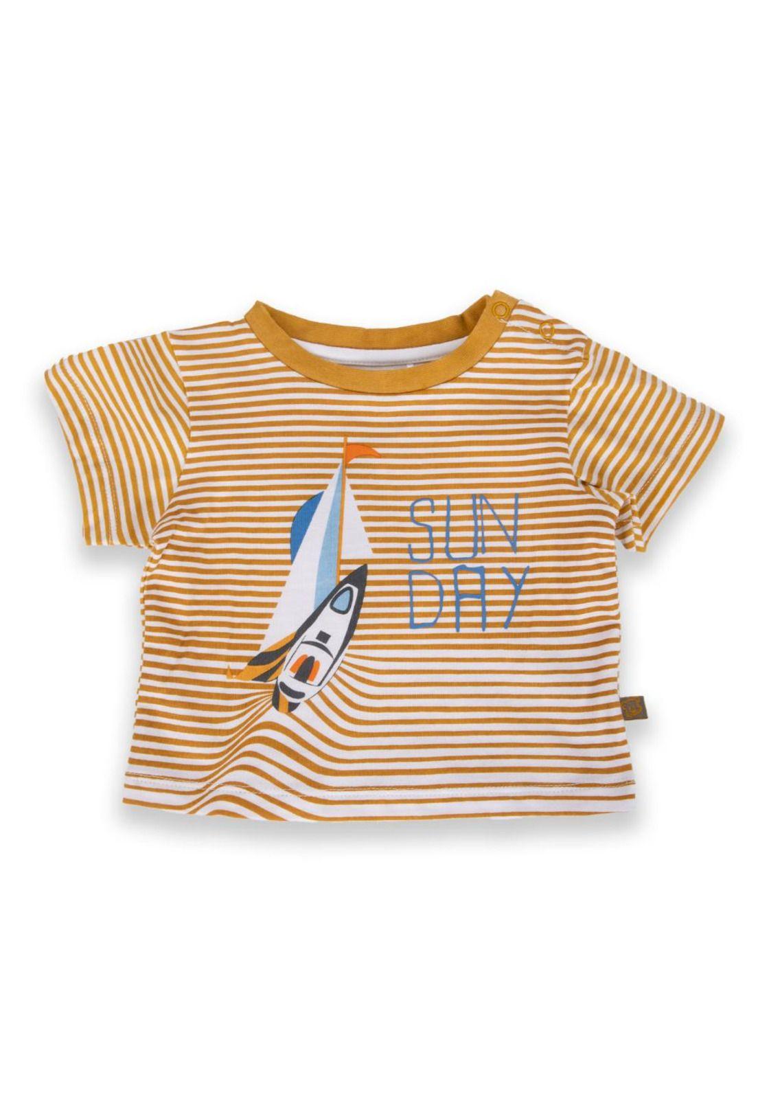 Conjunto Bebé Niño Mostaza Pillin-1
