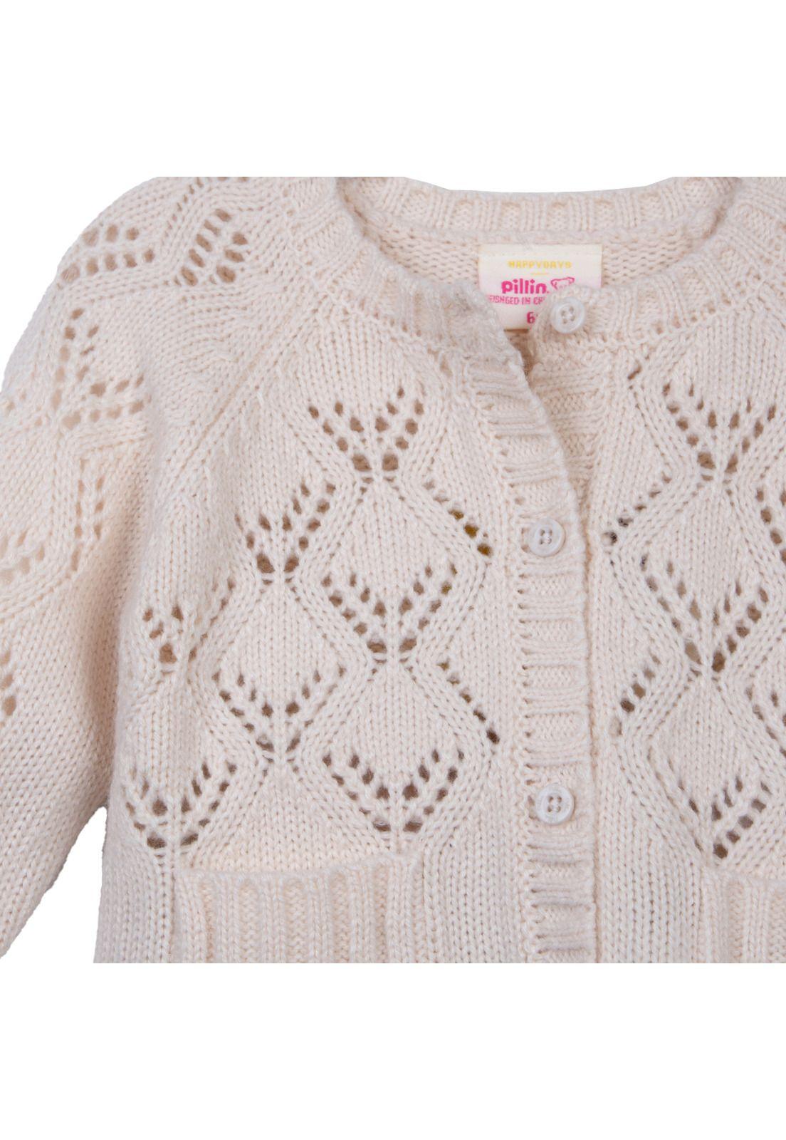 Chaleco  Pillin Blanco Niña (PVD906-26CRU)-1