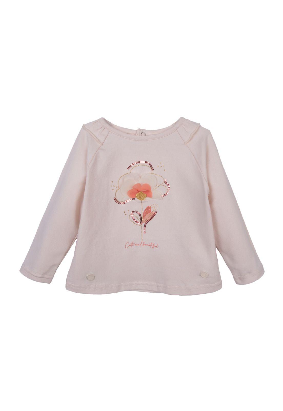 Polera  Pillin Café Niña (PVD615-26ARE)-0