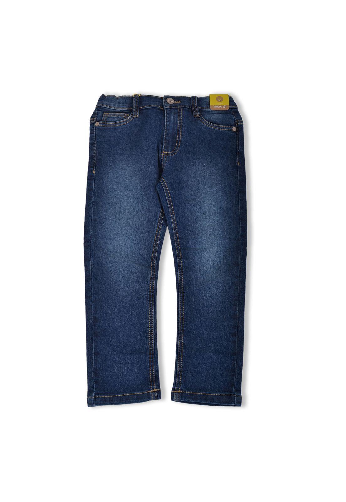 Jeans Niño Azul Pillin-0