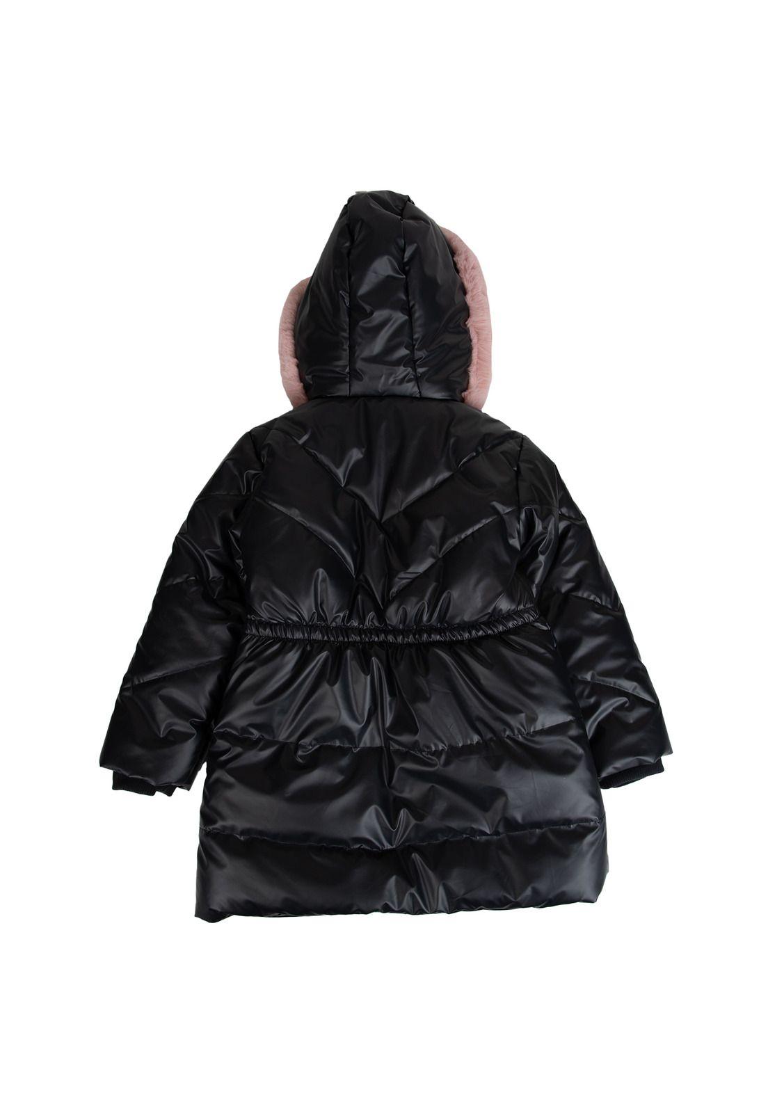 Parka Negro Niña Pillin (PVB828-25NEG )-1