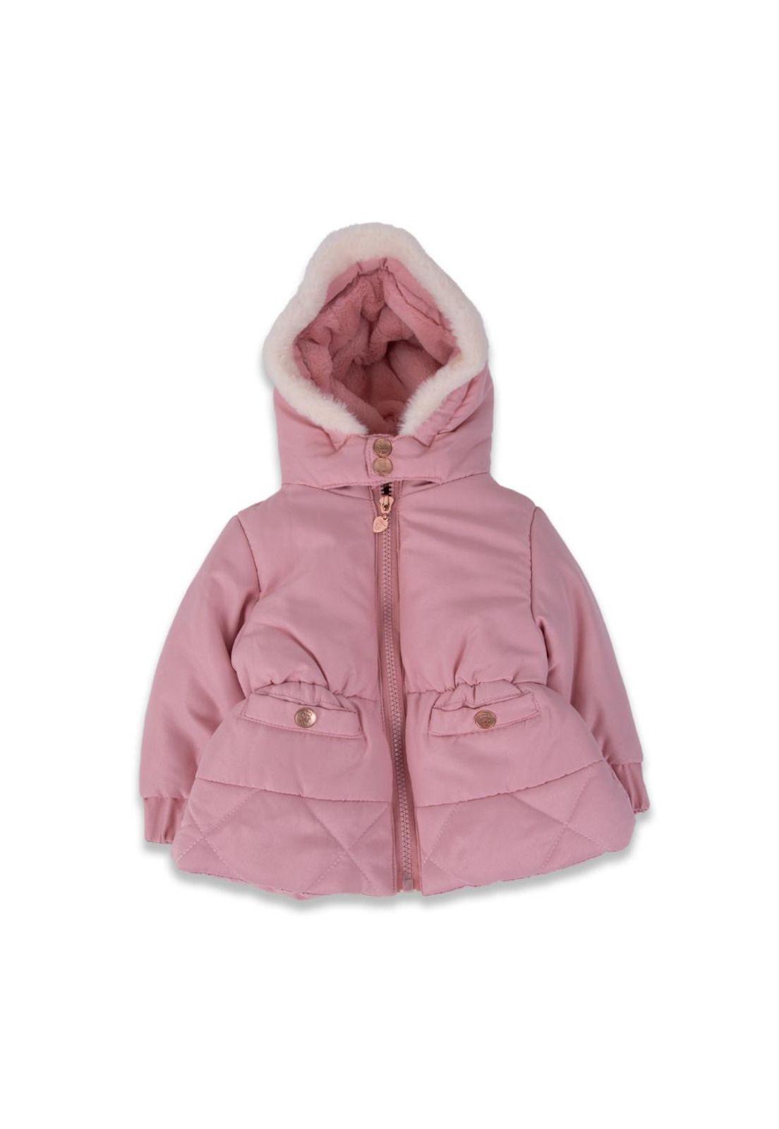 Chaqueta Bebé Niña Rosado Pillin-0