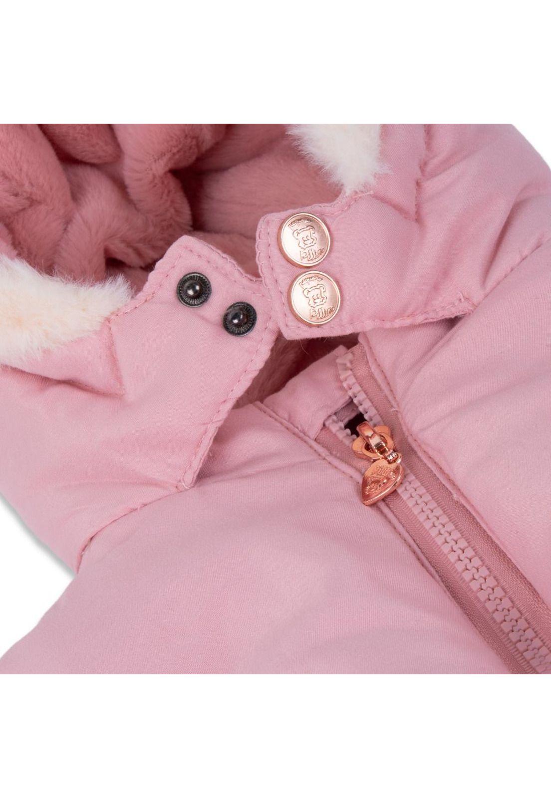 Chaqueta Bebé Niña Rosado Pillin-1