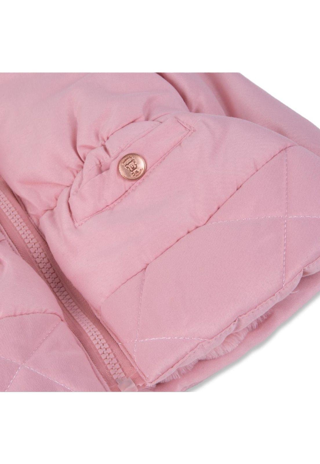 Chaqueta Bebé Niña Rosado Pillin-2