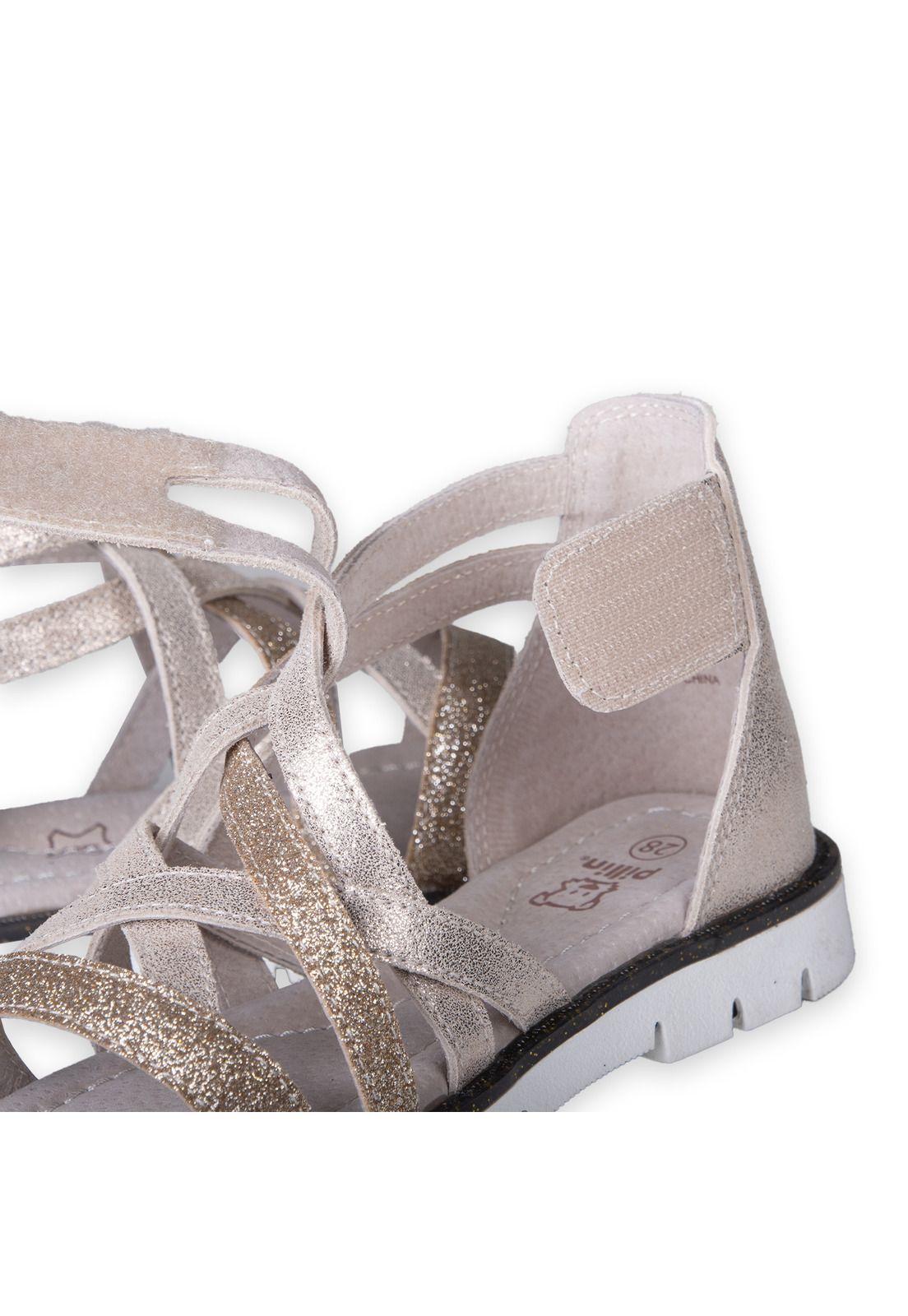 Sandalias Niña Dorado Pillin (PZC407-25DOR )-4