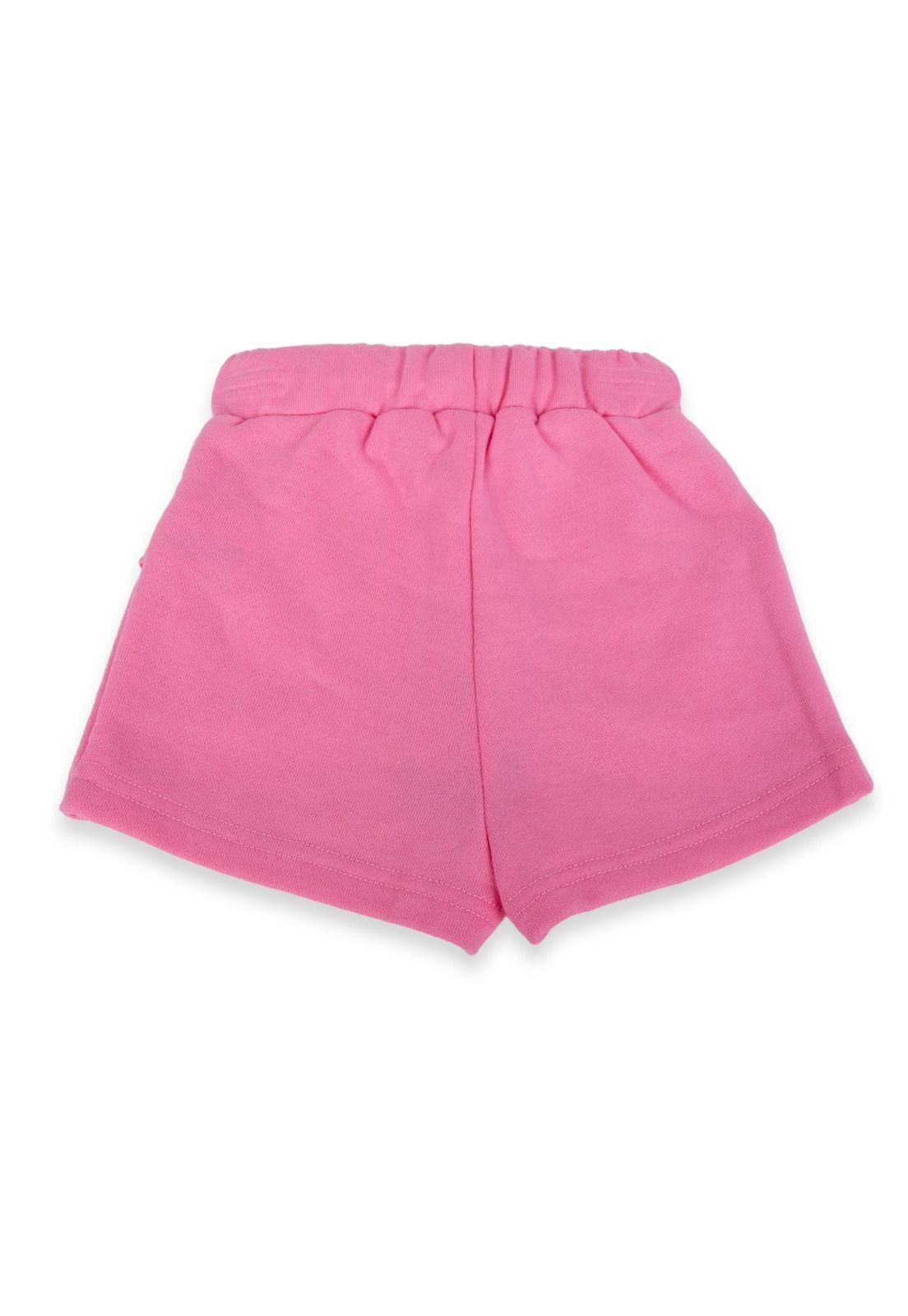 Short Bebé Niña Rosado Pillin-3