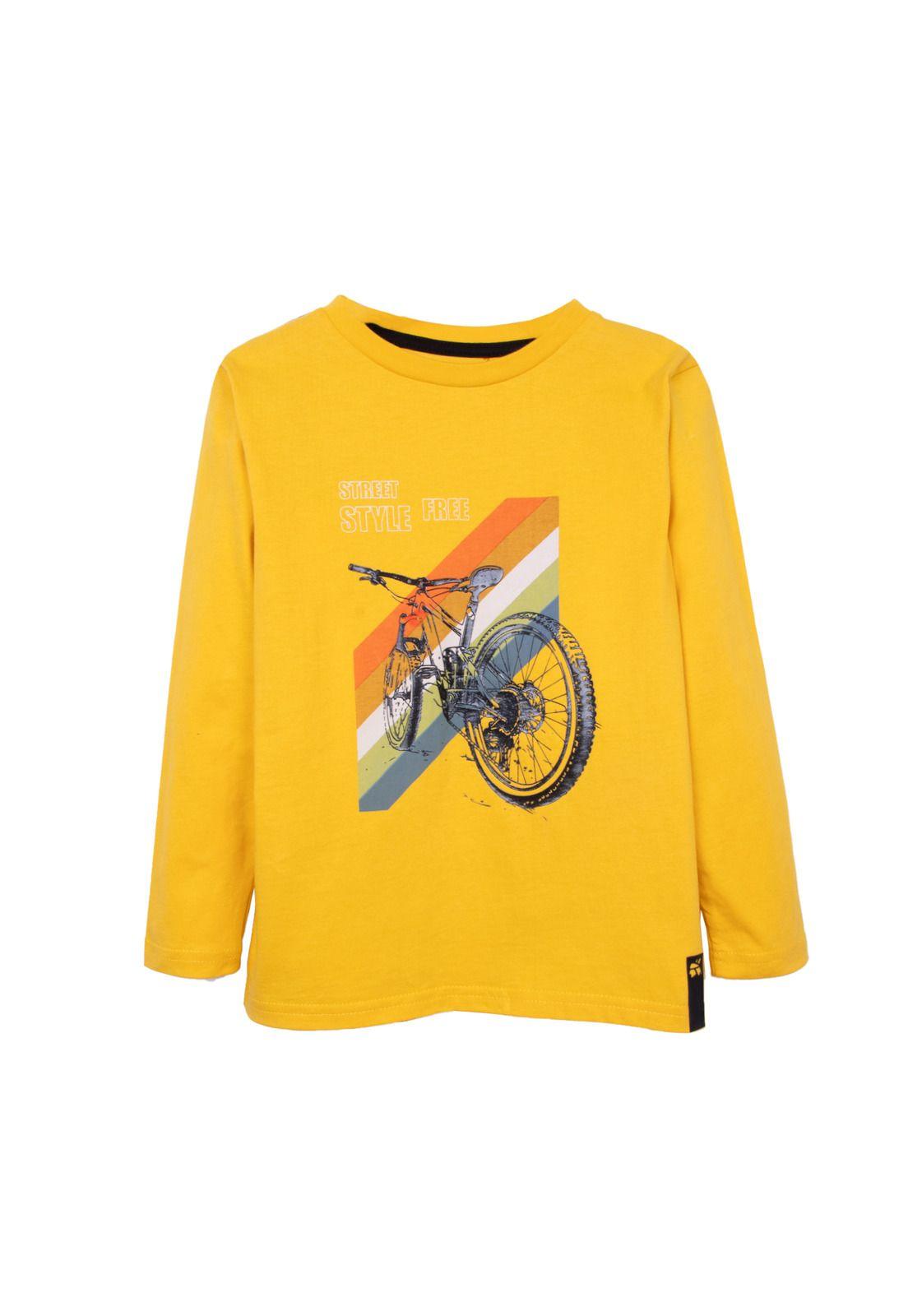 Polera  Pillin Amarillo Niño (PVD607-26AMA)-0