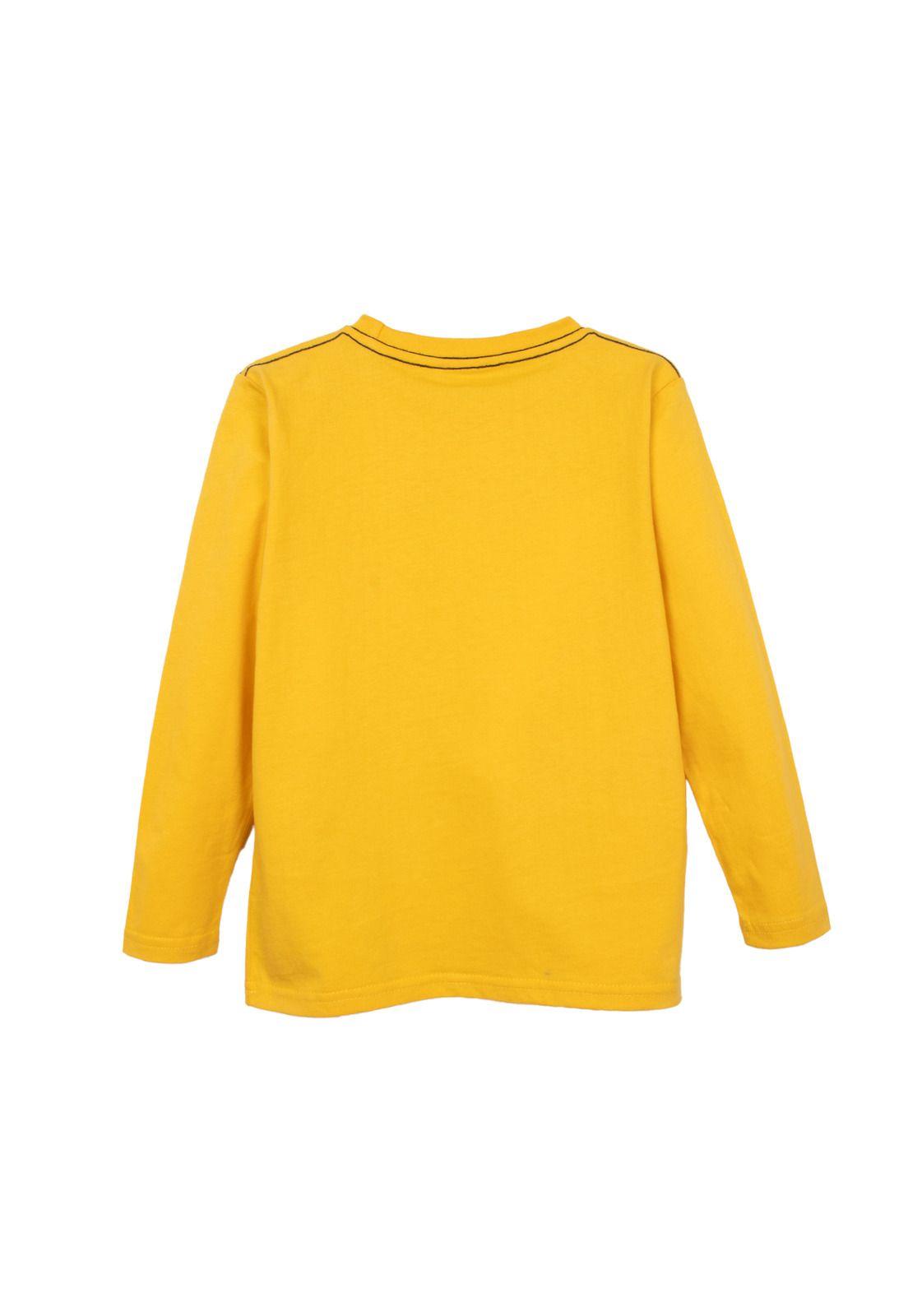 Polera  Pillin Amarillo Niño (PVD607-26AMA)-1