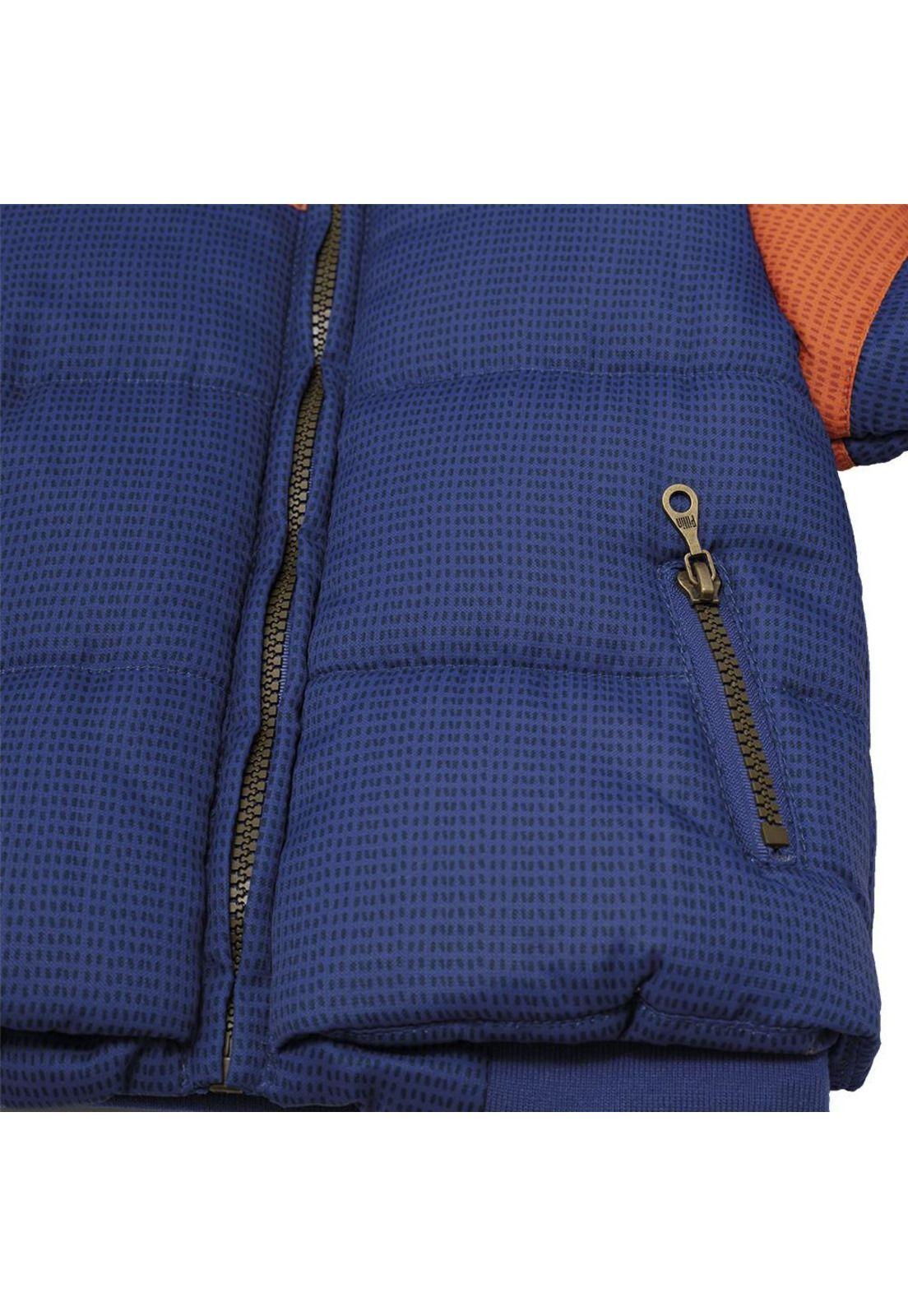Parka C/Capucha Bebé Niño Azul Pillin-3