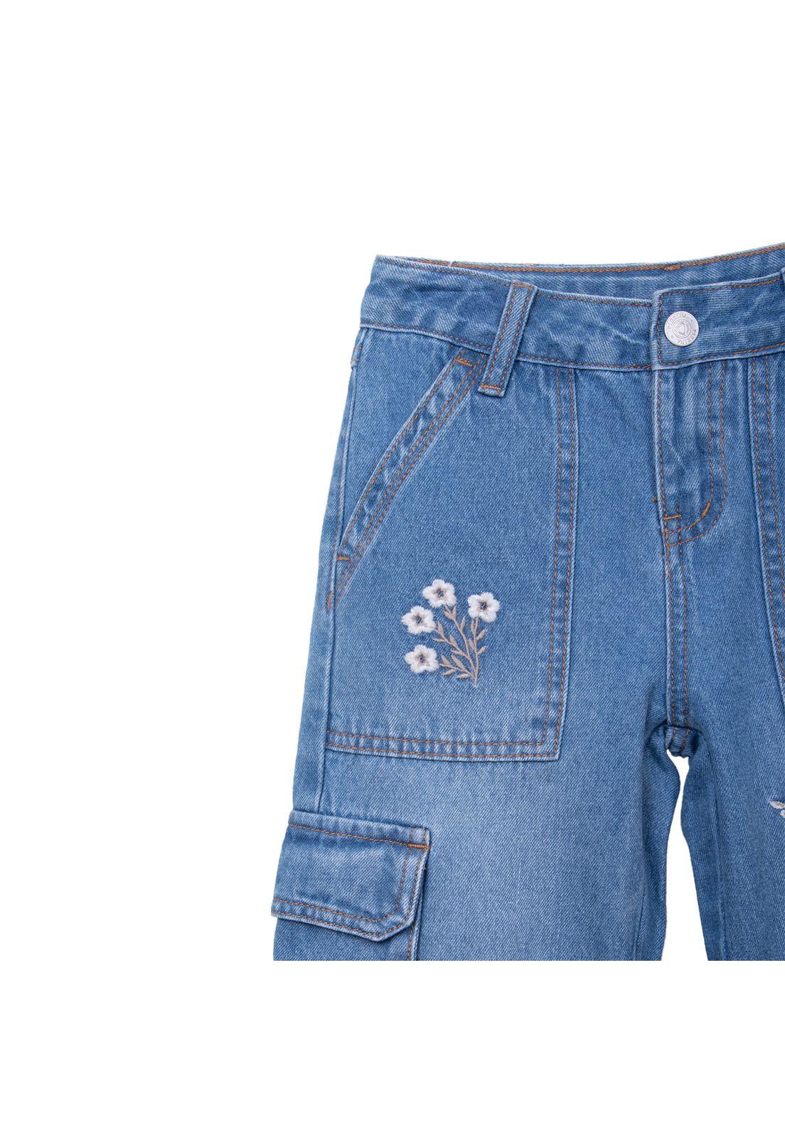 Jeans  Pillin Celeste Niña (PVD711-26CEL)-2
