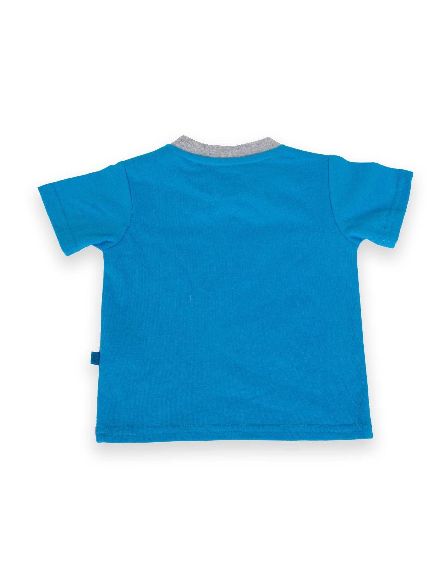 Polera Bebé Niño Turquesa Pillin-2