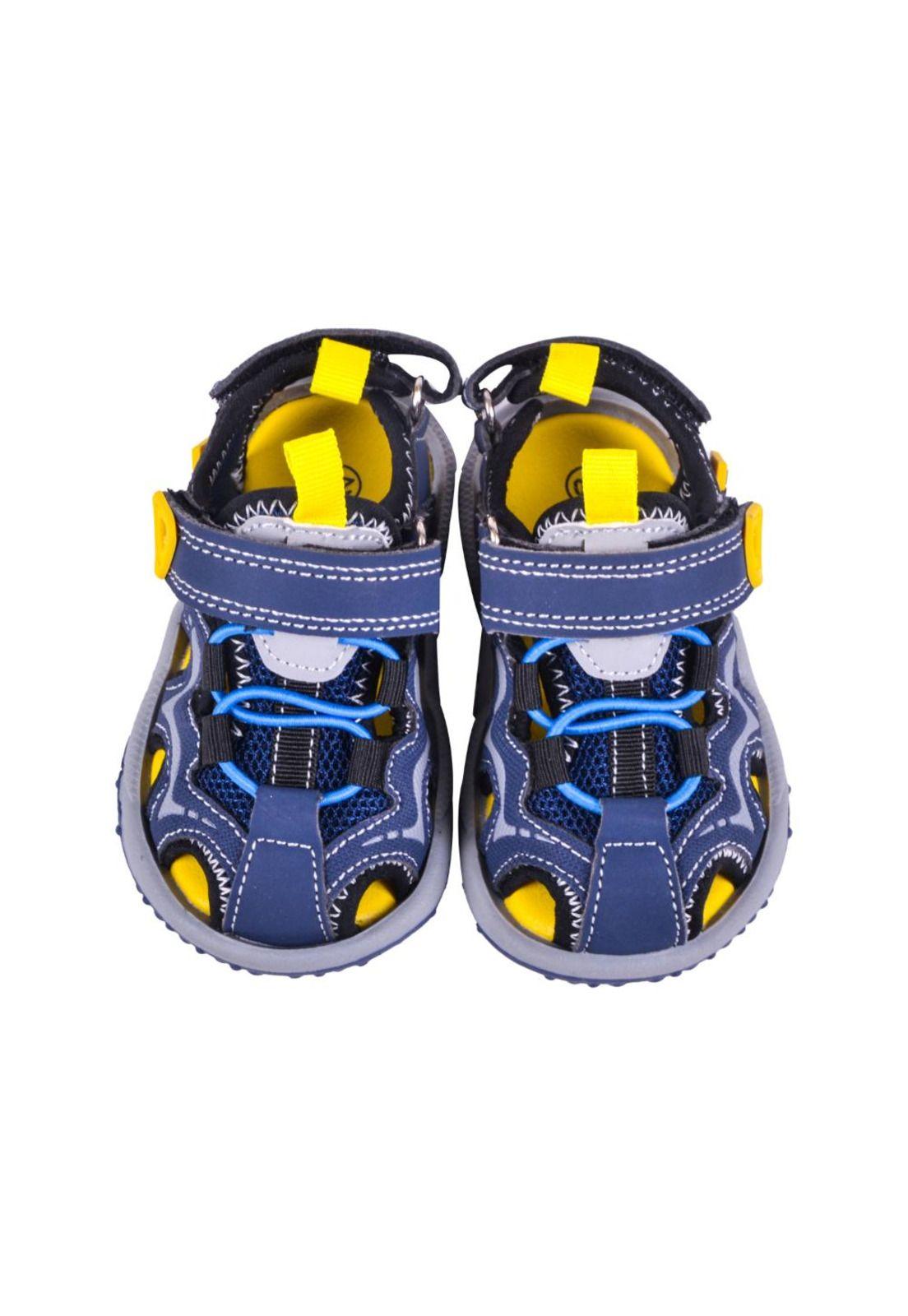 Sandalias Bebe Niño Azul eléctrico Pillin-1