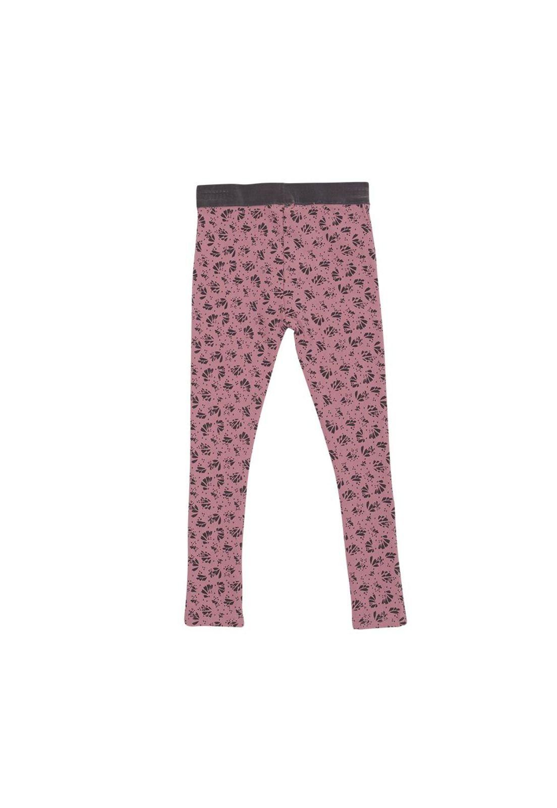 Calza Niña Estampada Rosado Pillin-1