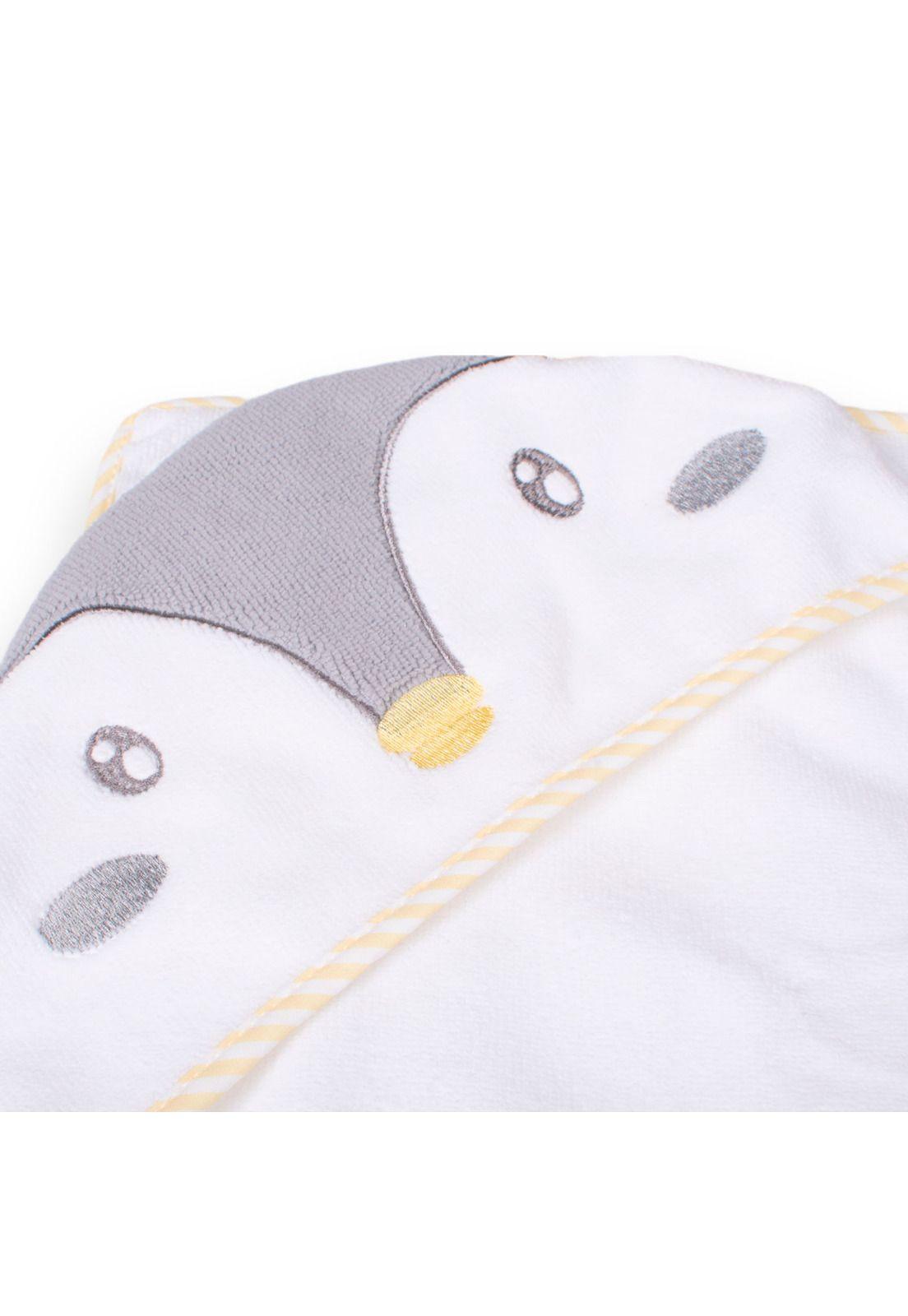 Salida de Baño con 5 toallitas  Blanco Pillin (PRB338BCO)-2