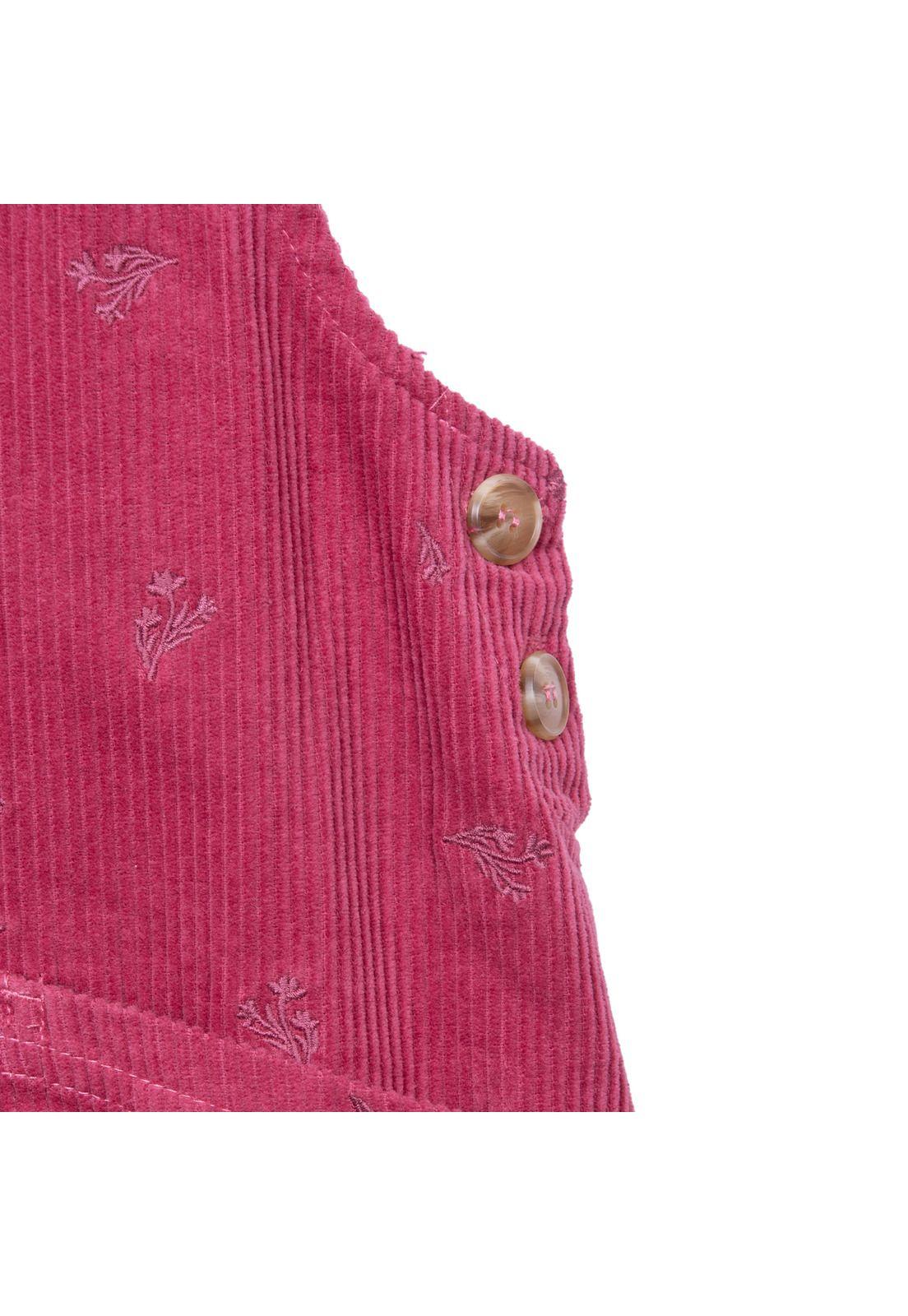 Vestido  Pillin Rojo Niña (PVD838-26BUR)-2