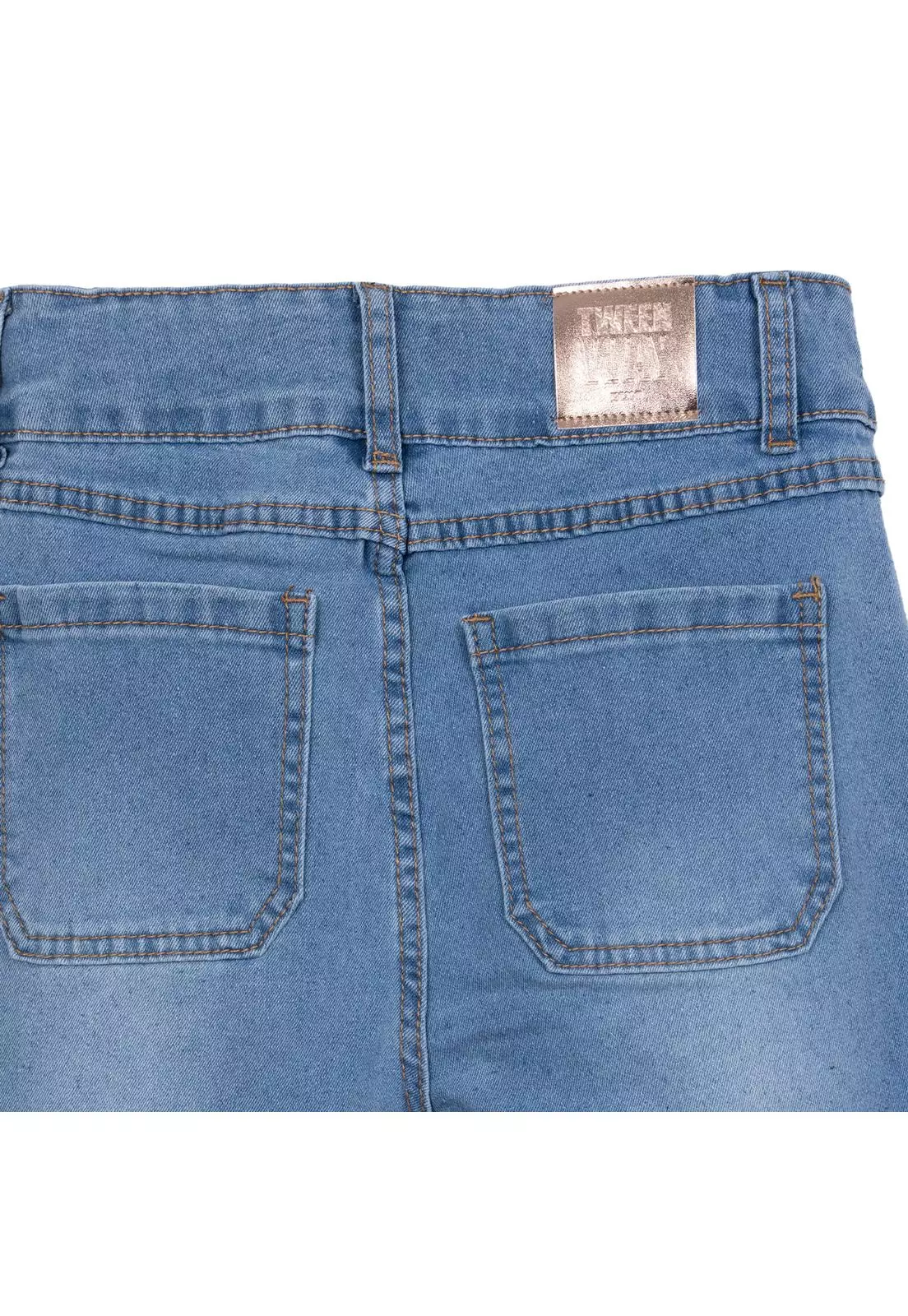 Jeans Niña Flare Denim Pillin-3