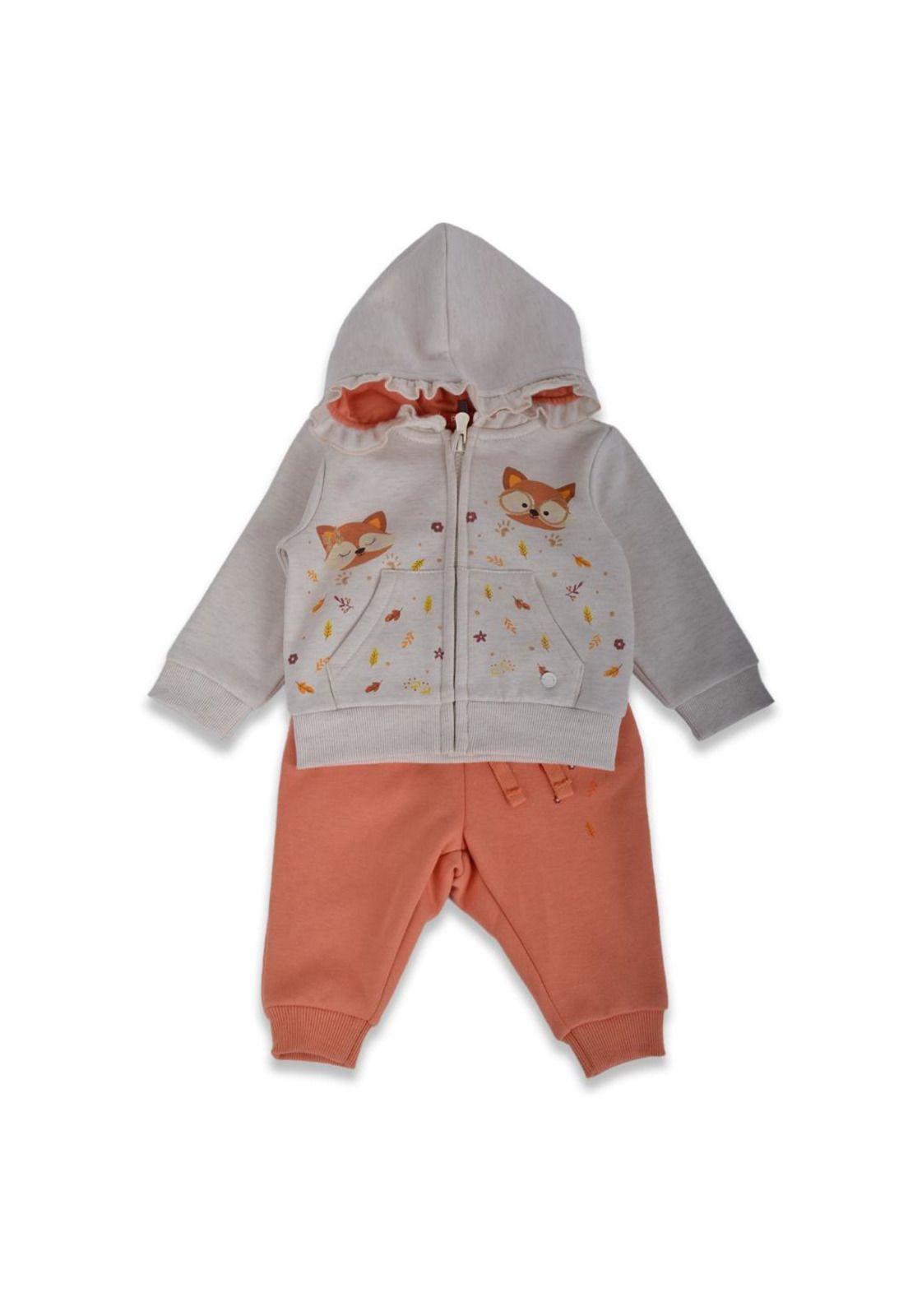 Buzo Bebé Niña Crudo Pillin-0